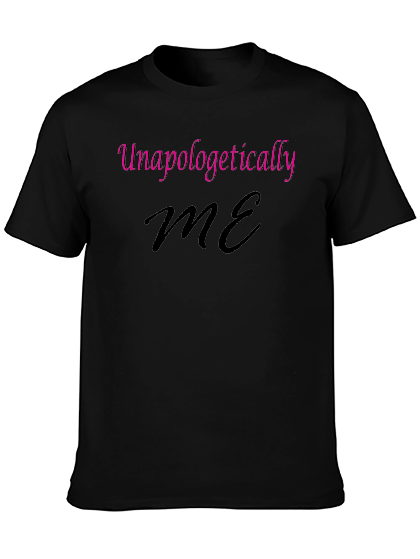 Unapologetically Me Graphic Tee - Black
