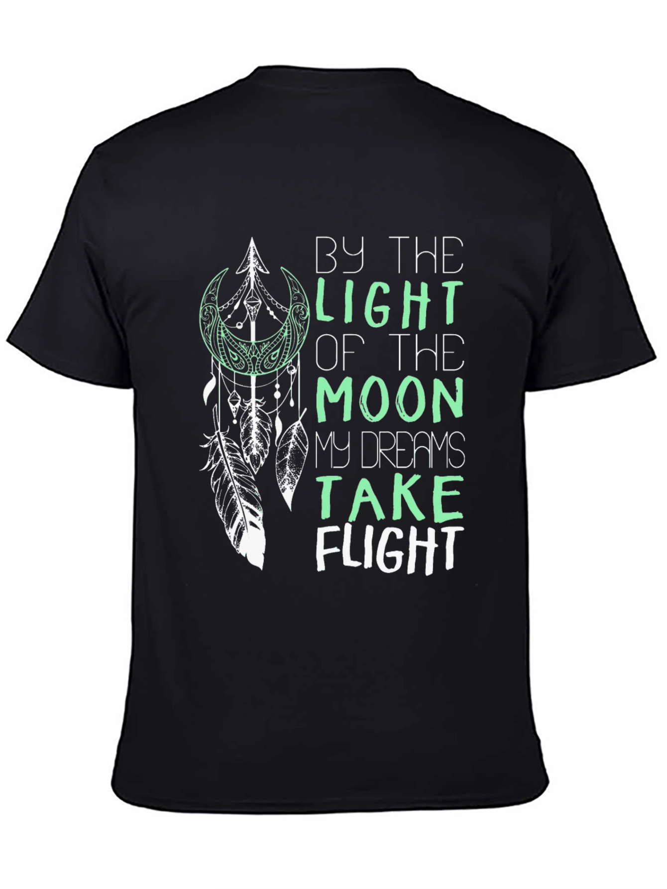 Moonlight Dream T-Shirt - Dreamcatcher Design