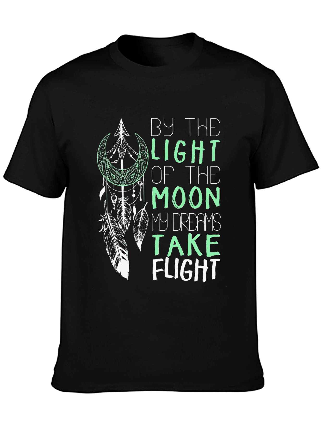 Moonlight Dream T-Shirt - Dreamcatcher Design