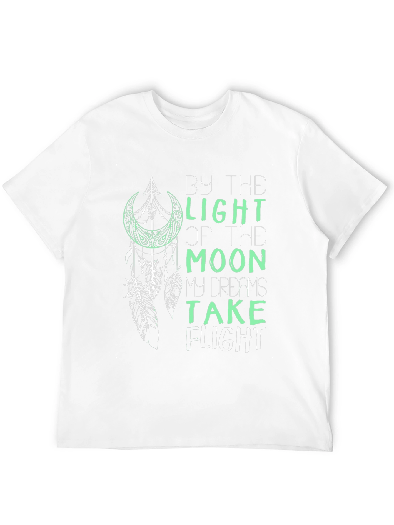 Moonlight Dream T-Shirt - Dreamcatcher Design
