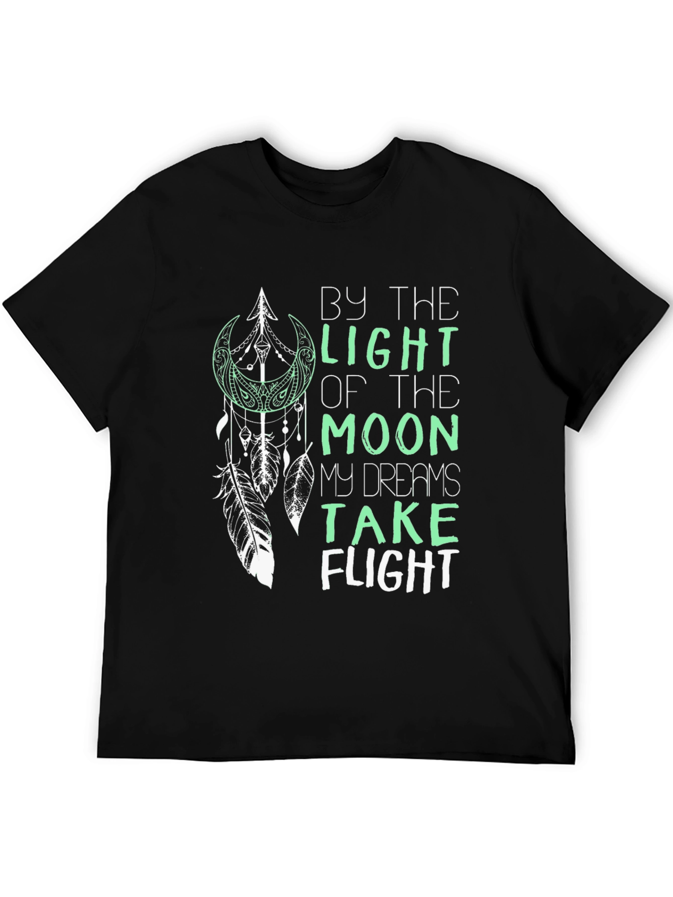 Moonlight Dream T-Shirt - Dreamcatcher Design