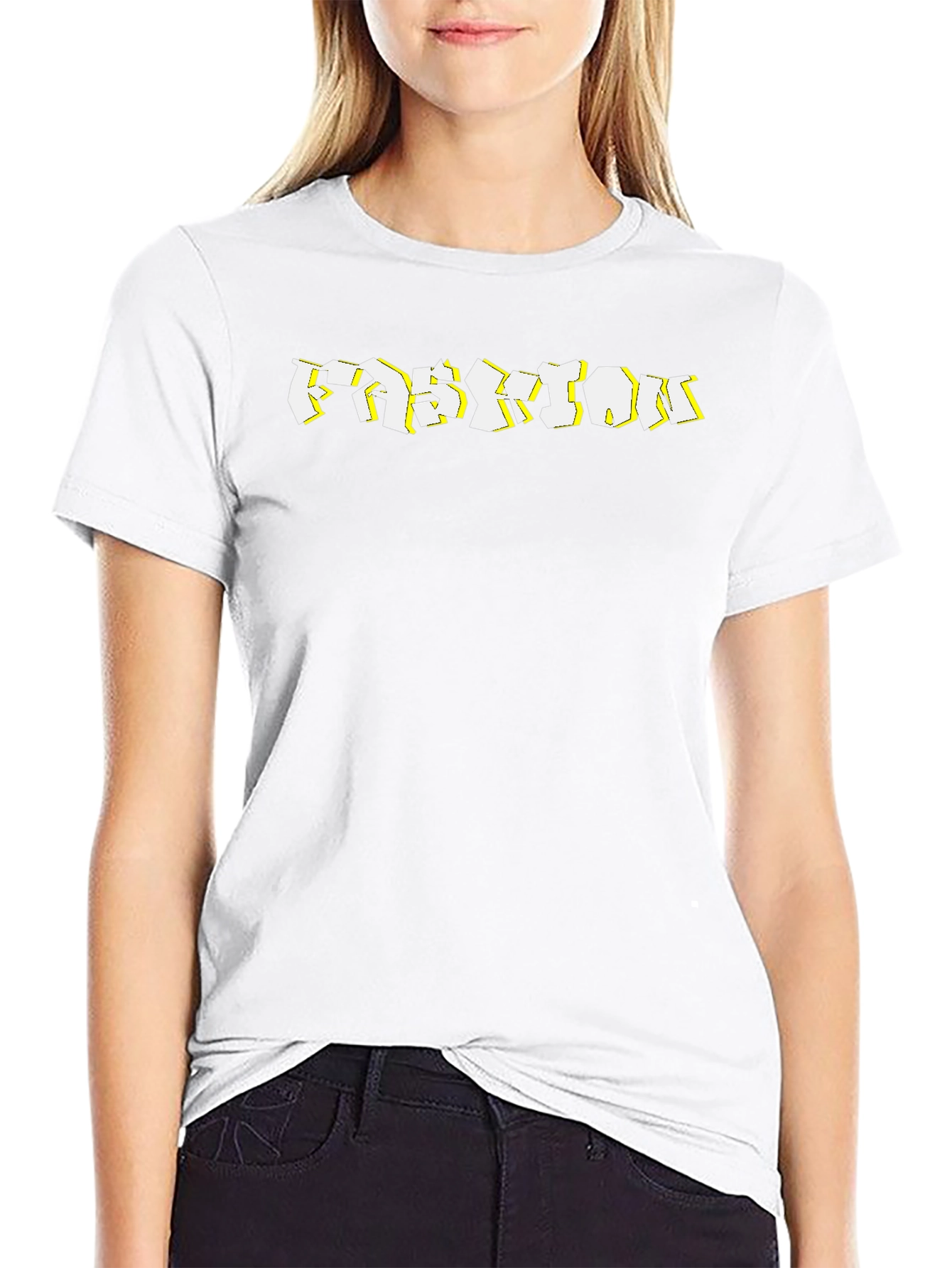 Fashion Graphic Black T-Shirt