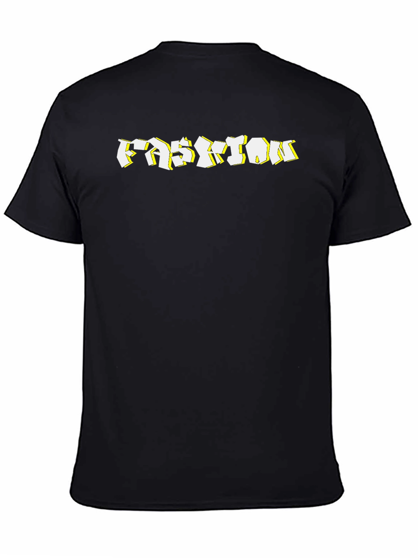 Fashion Graphic Black T-Shirt