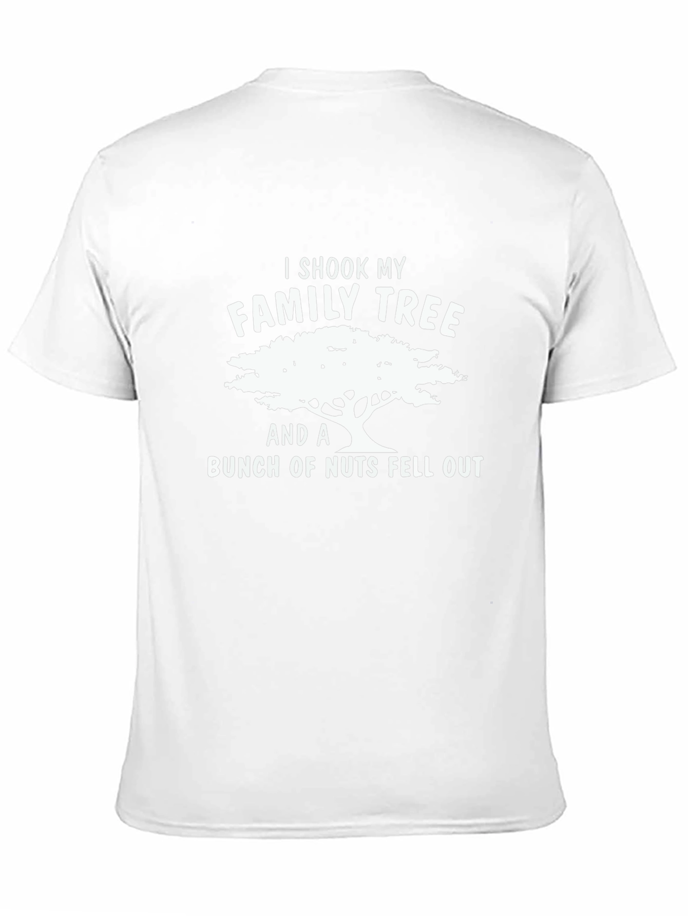 Funny Family Tree Black T-Shirt