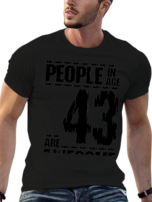 43 Years Old Awesome Birthday T-Shirt