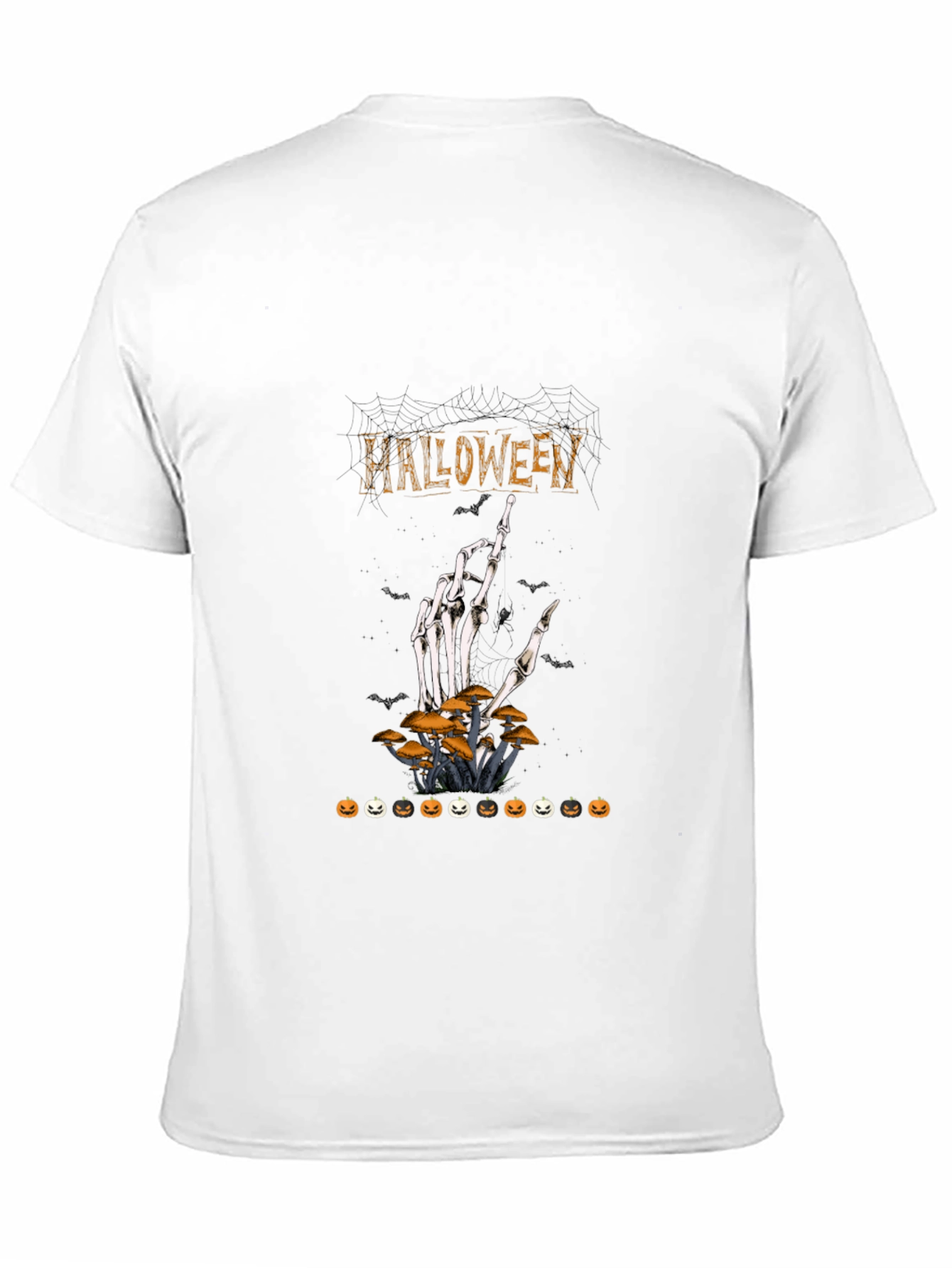 Halloween Skeleton Hand T-Shirt