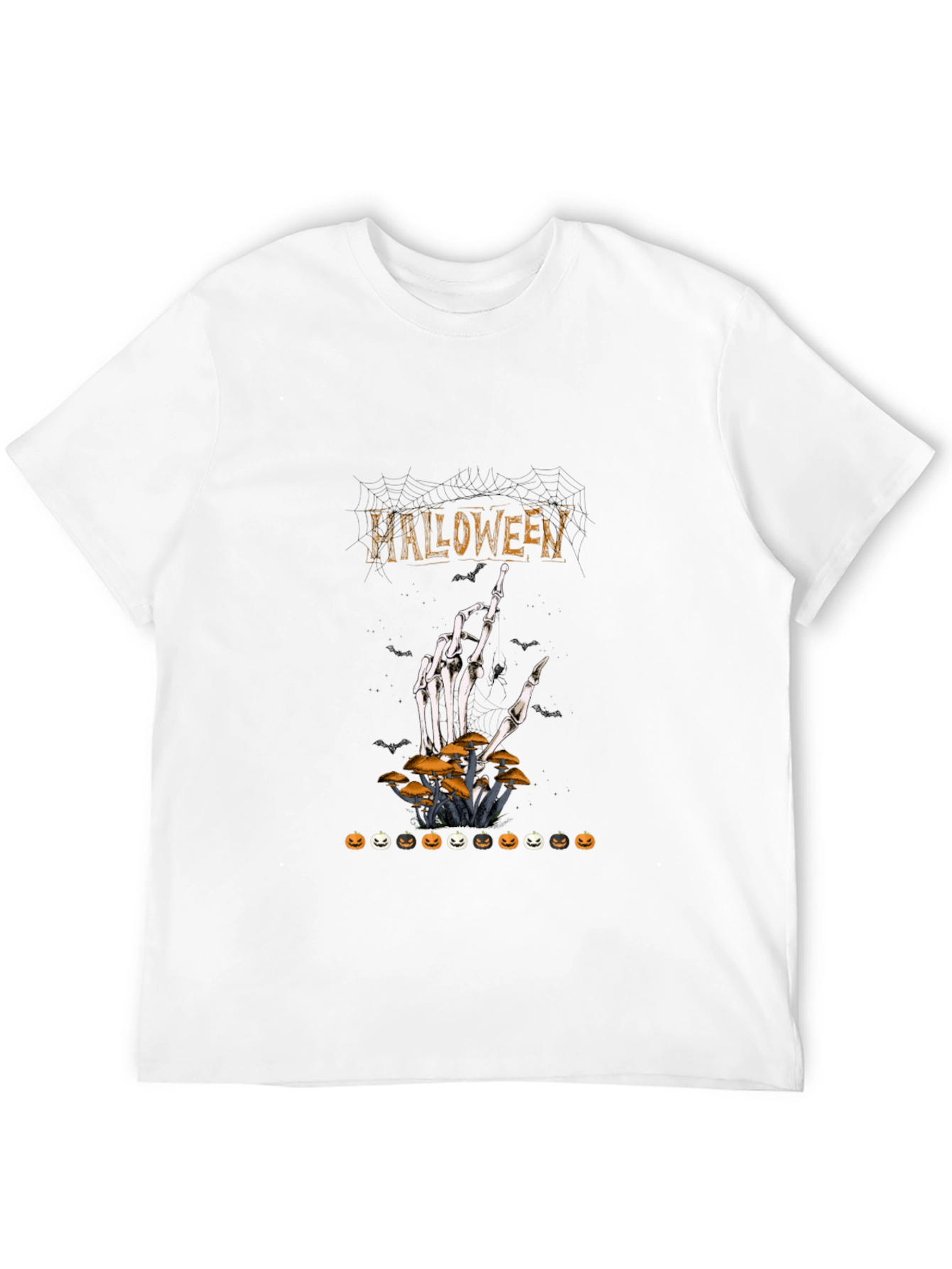Halloween Skeleton Hand T-Shirt