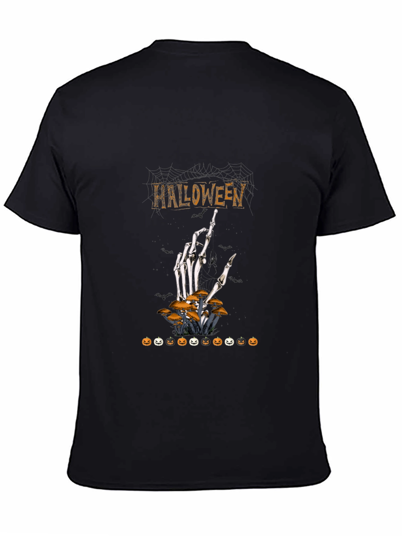 Halloween Skeleton Hand T-Shirt