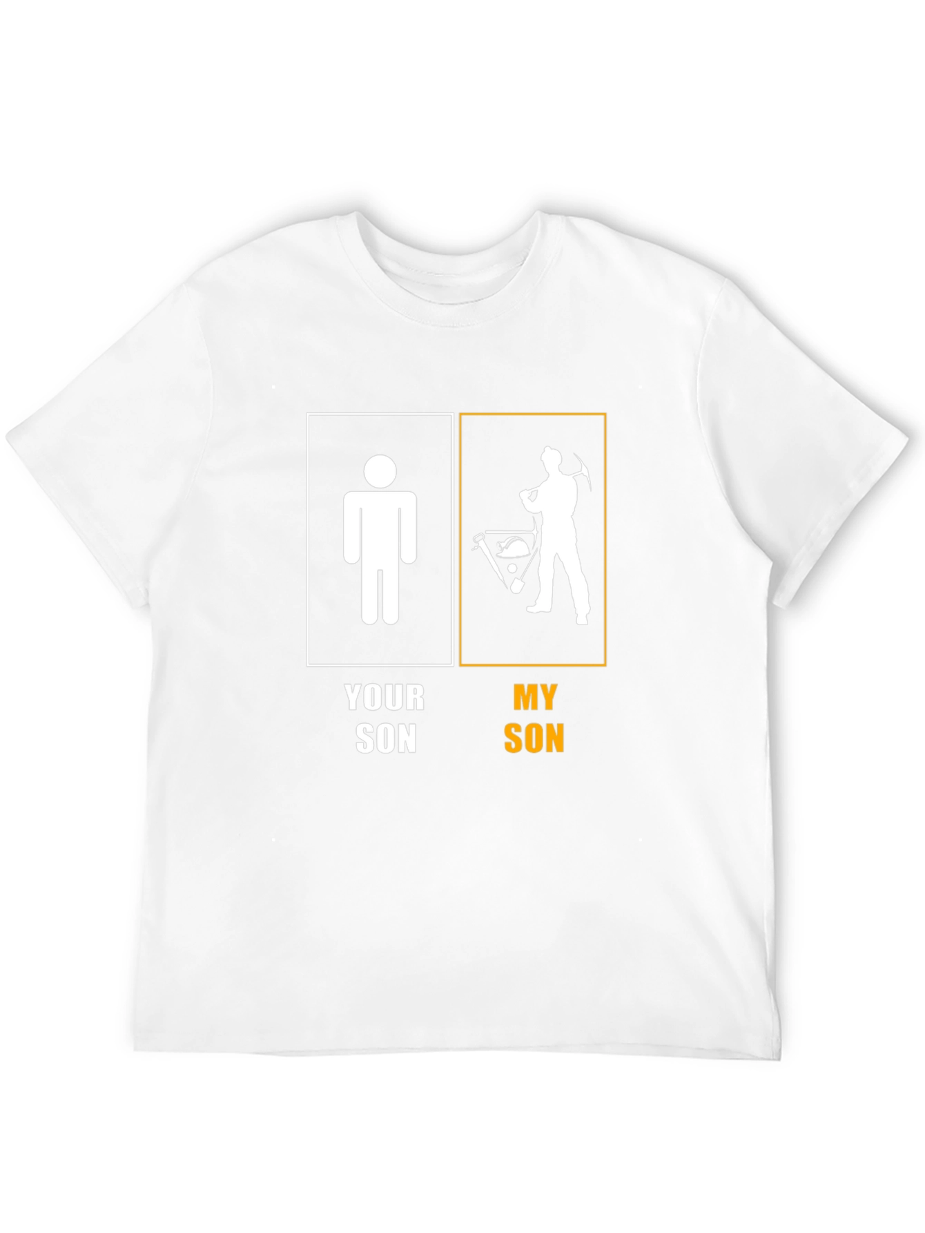 My Son Miner Graphic Tee - Novelty T-Shirt