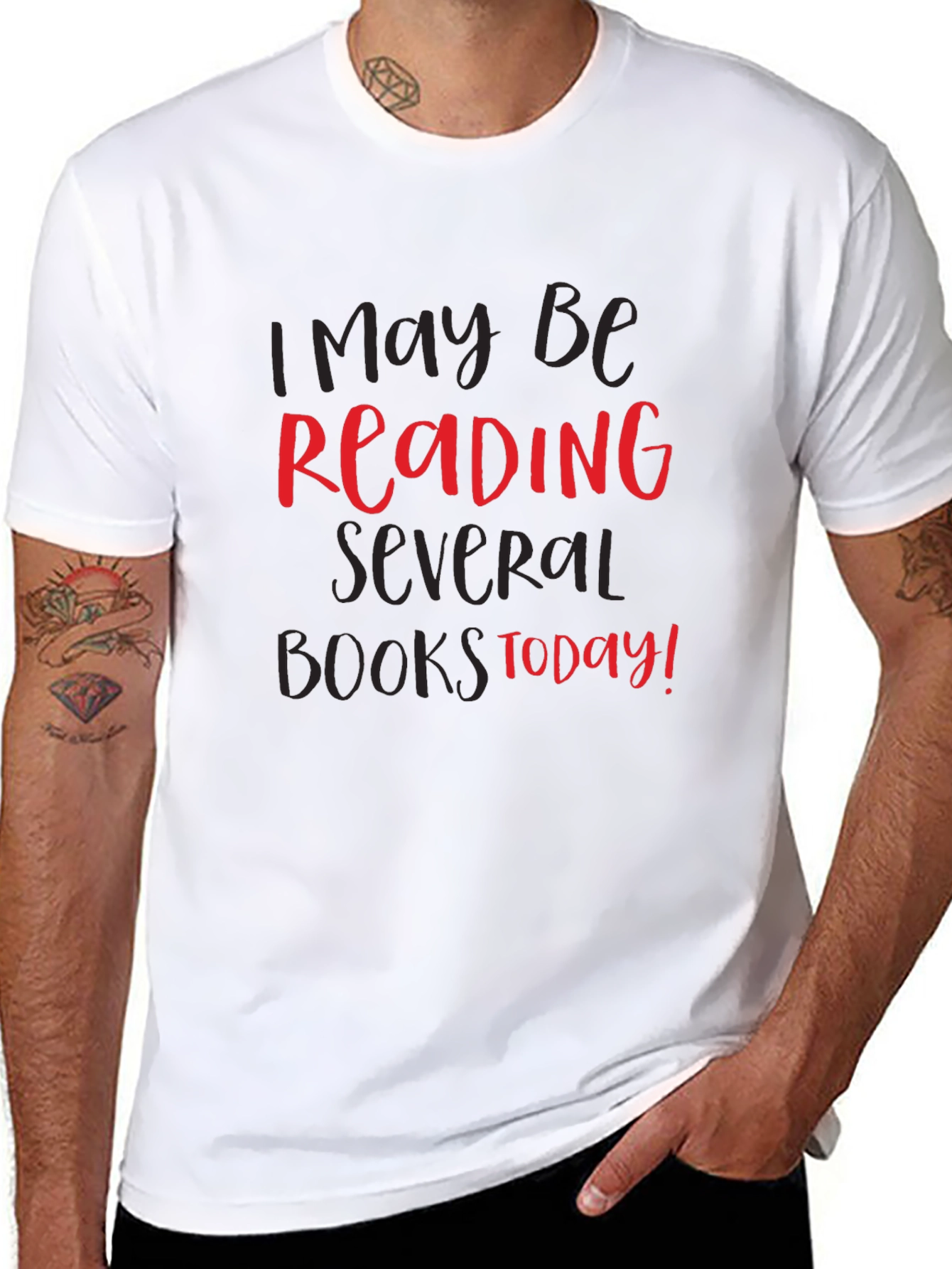 Readers T-Shirt: I May Be Reading Books Today