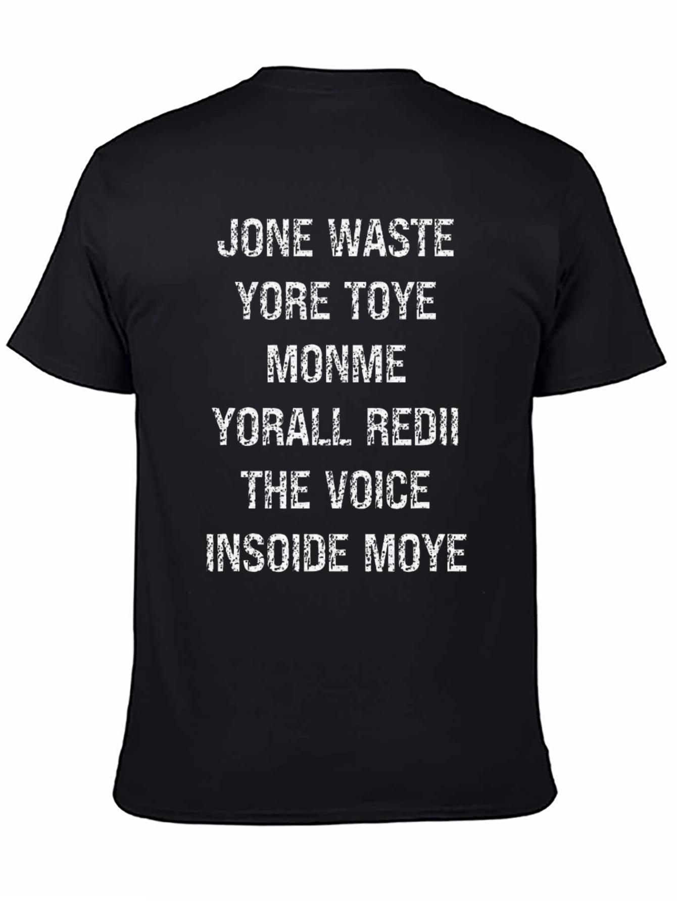 Funny Misspelled Movie Titles Black T-Shirt