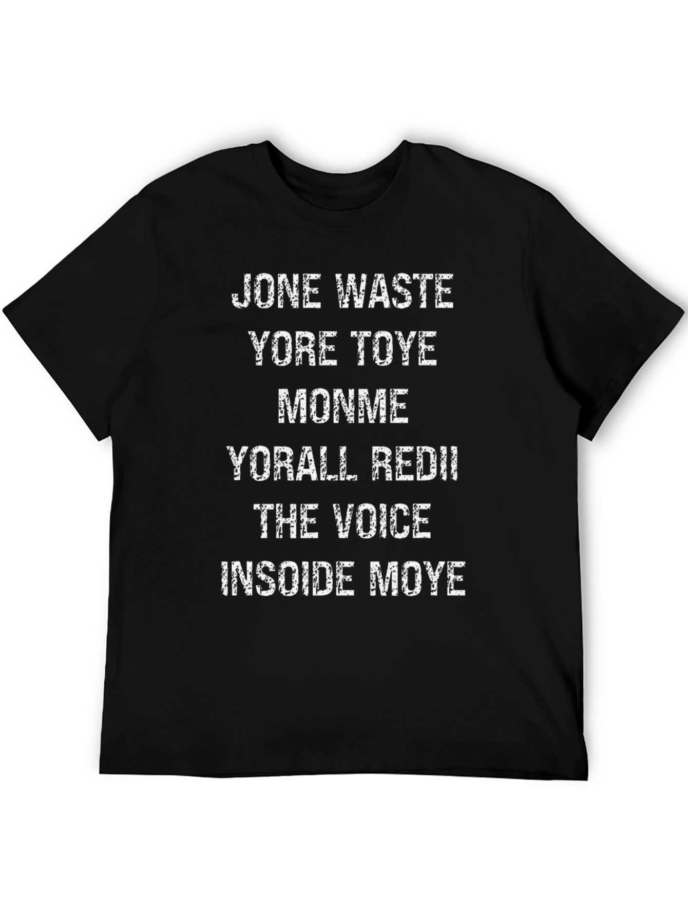 Funny Misspelled Movie Titles Black T-Shirt