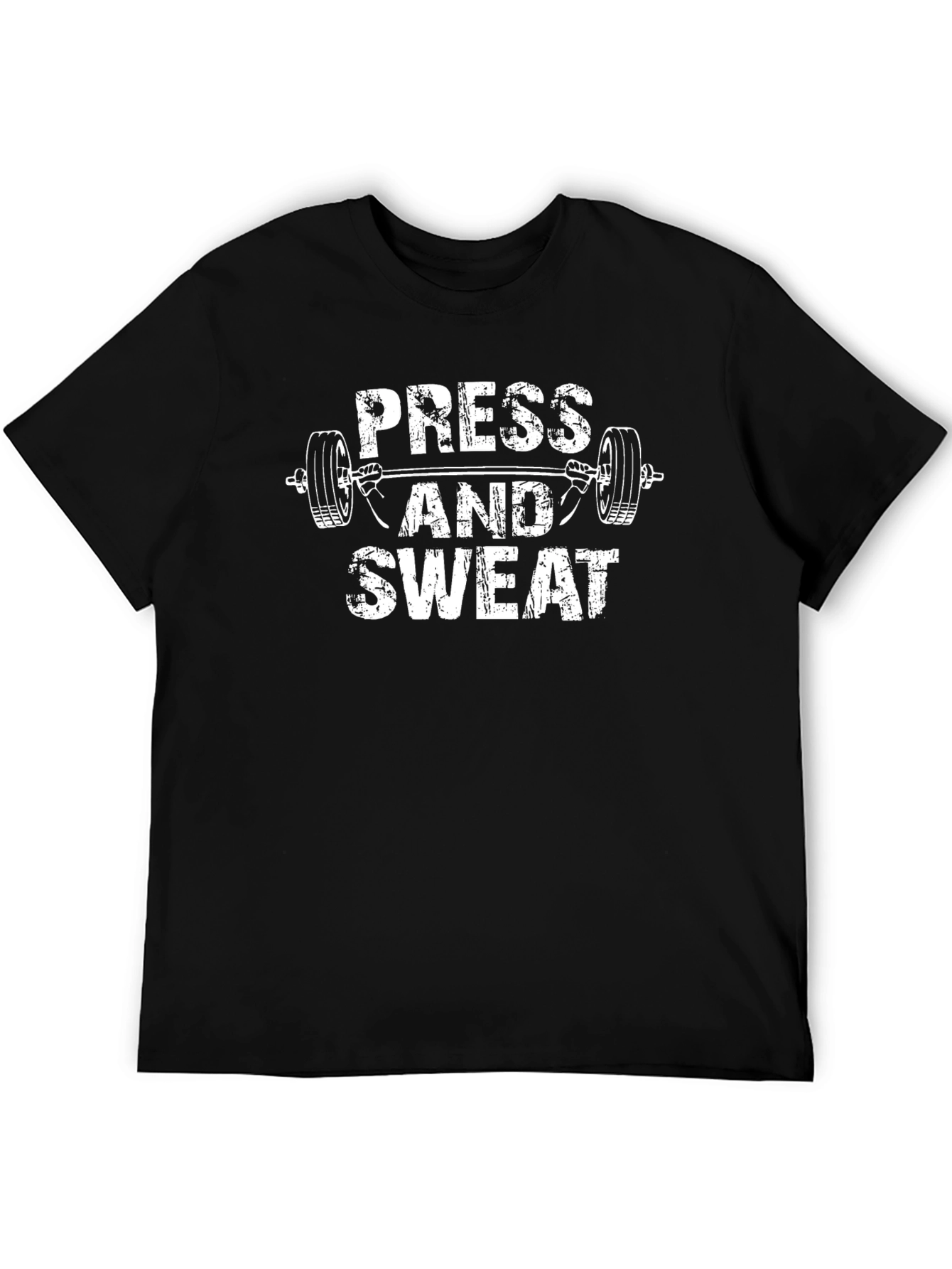 Press and Sweat Gym Workout T-Shirt
