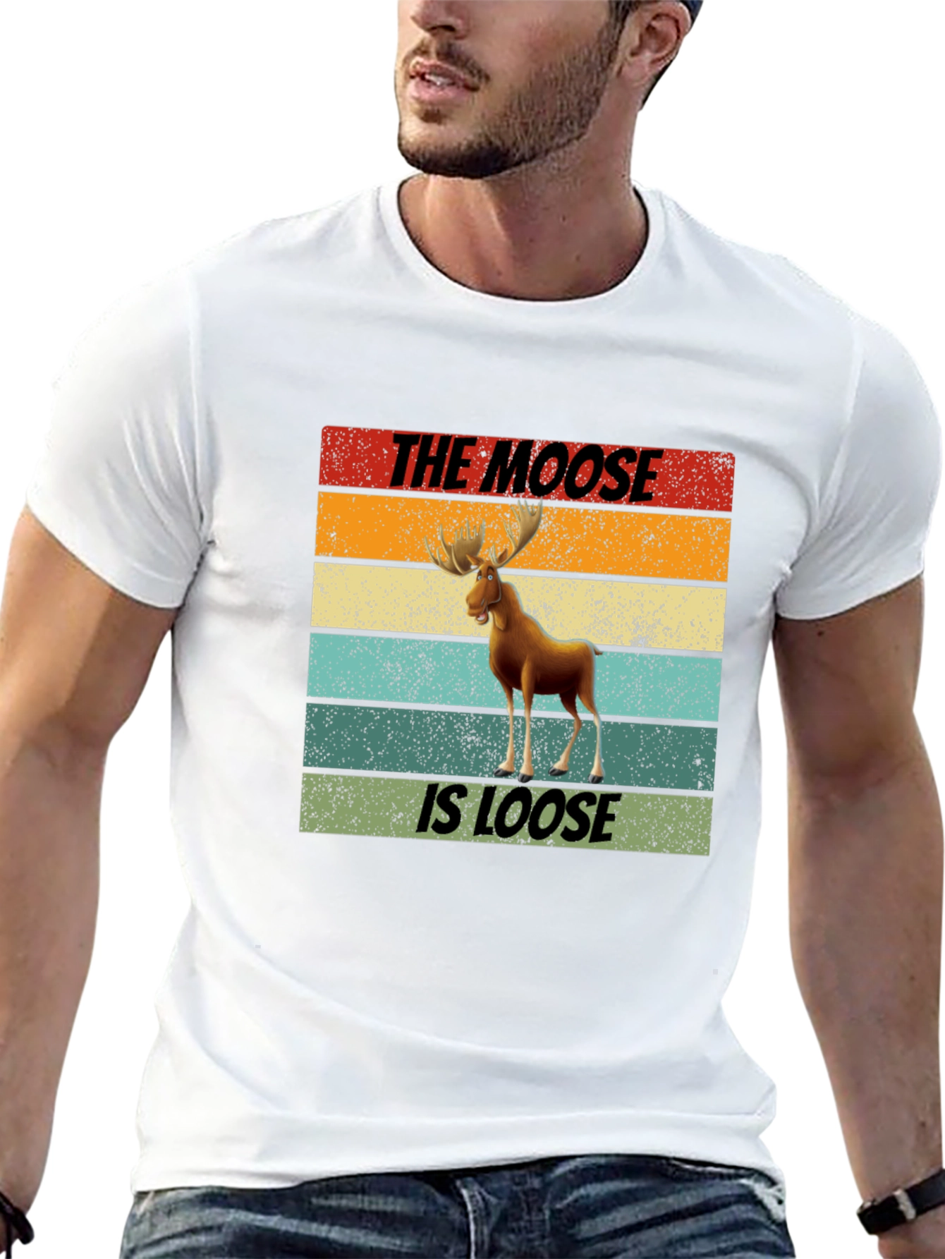 The Moose Is Loose Graphic T-Shirt