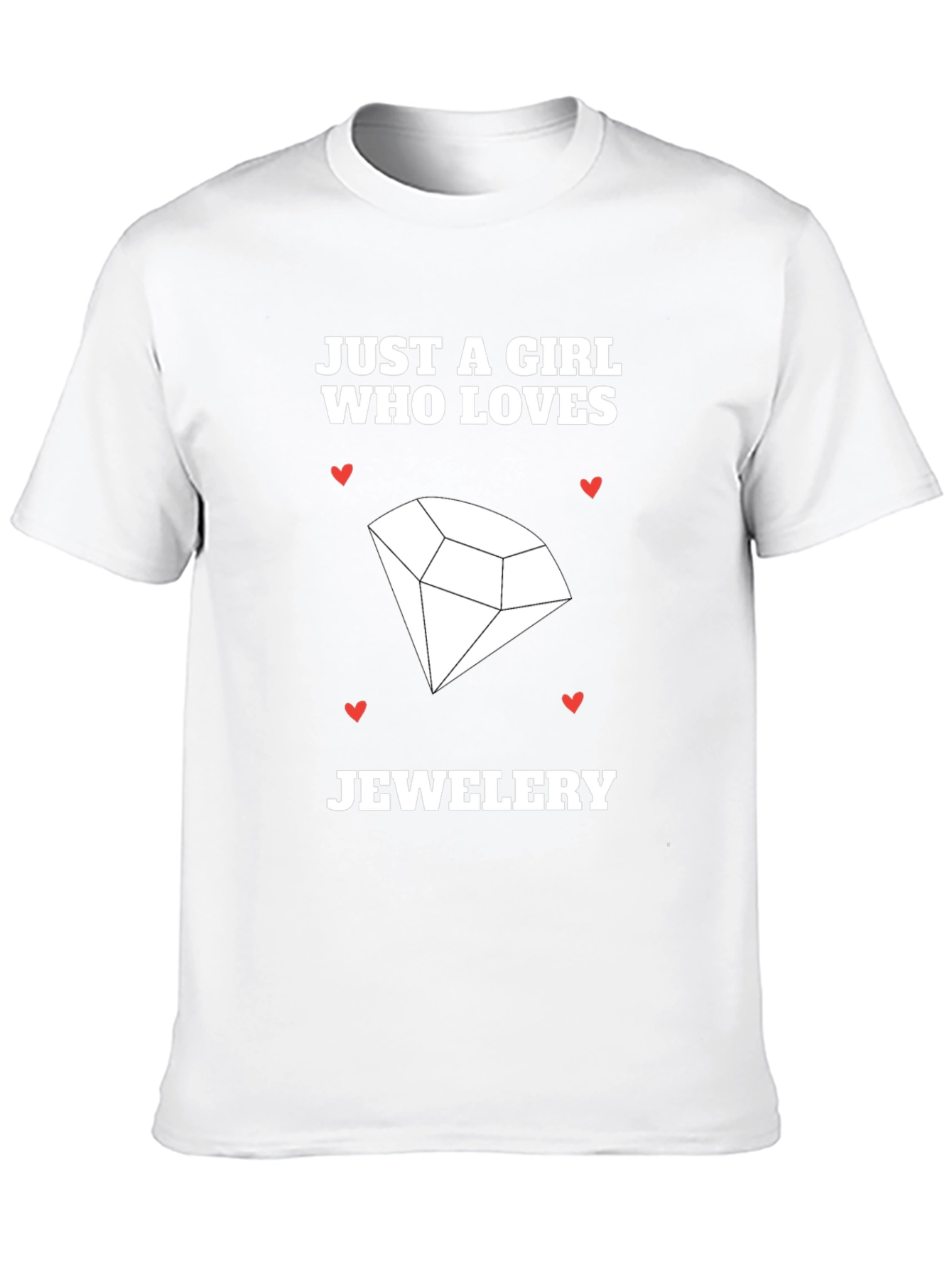 Girl Who Loves Jewelry T-Shirt