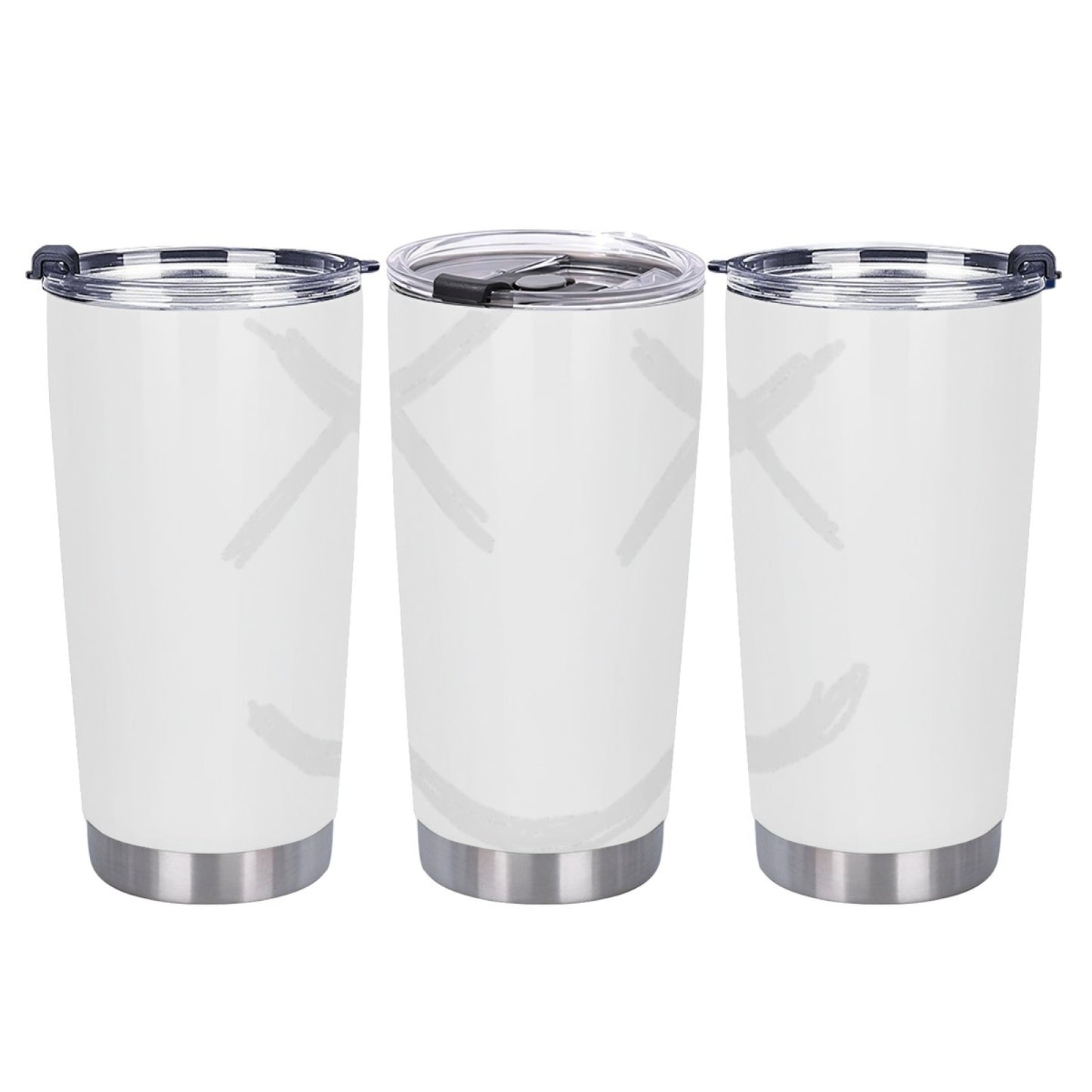 Trendy Graphic Insulated Tumbler - Stainless Steel Leak-Proof Travel Cup