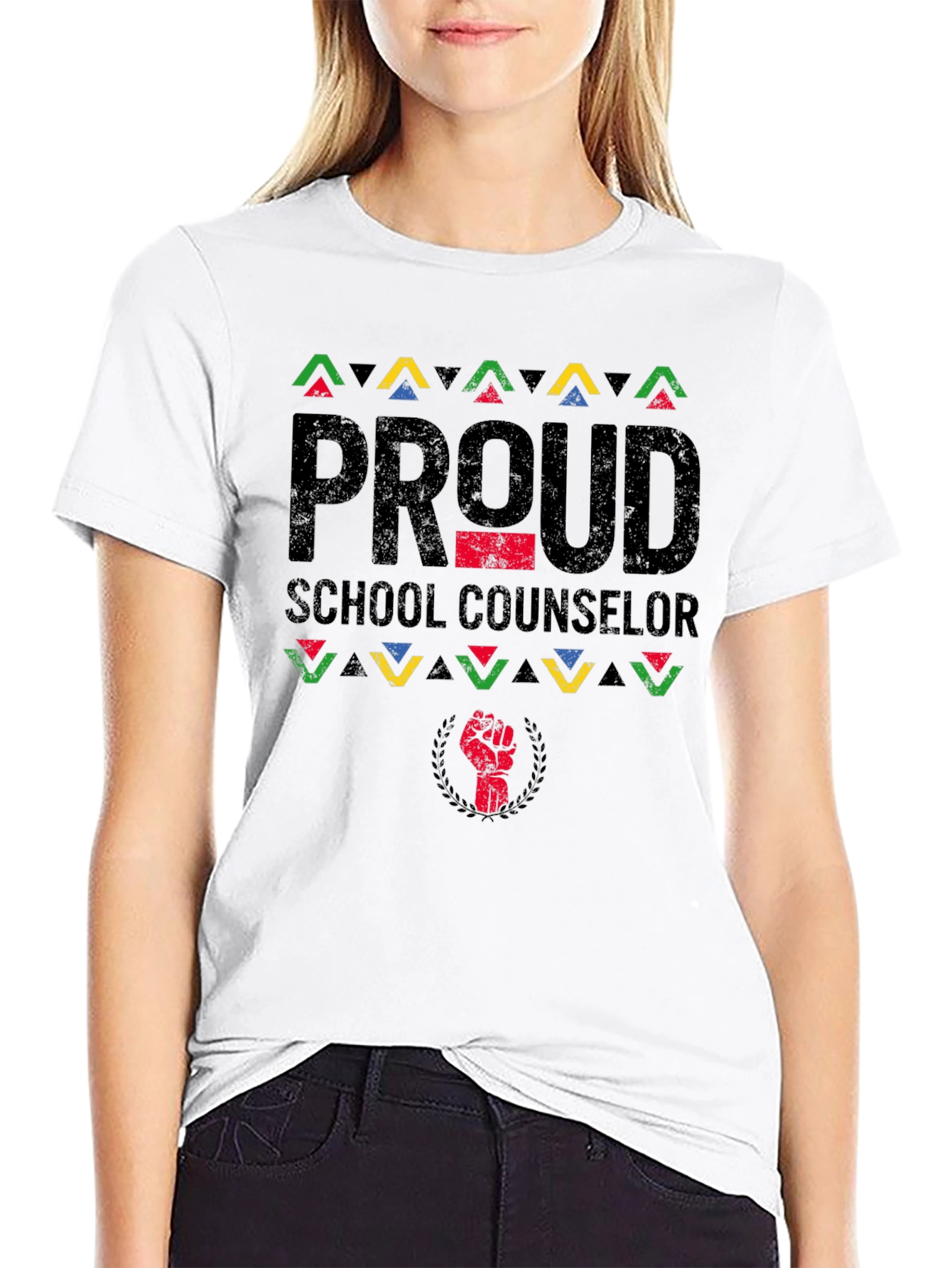 Proud School Counselor Black History T-Shirt