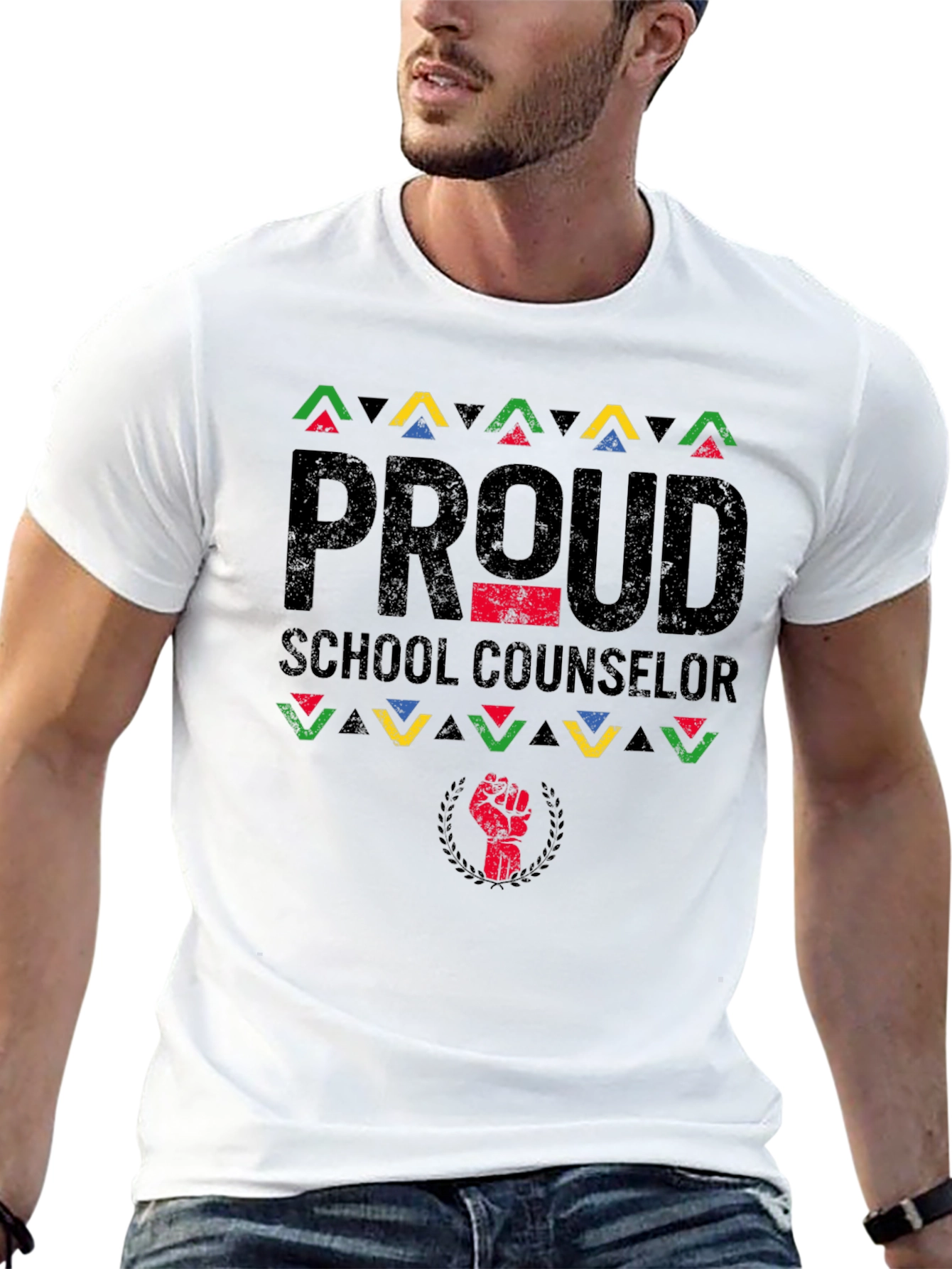 Proud School Counselor Black History T-Shirt