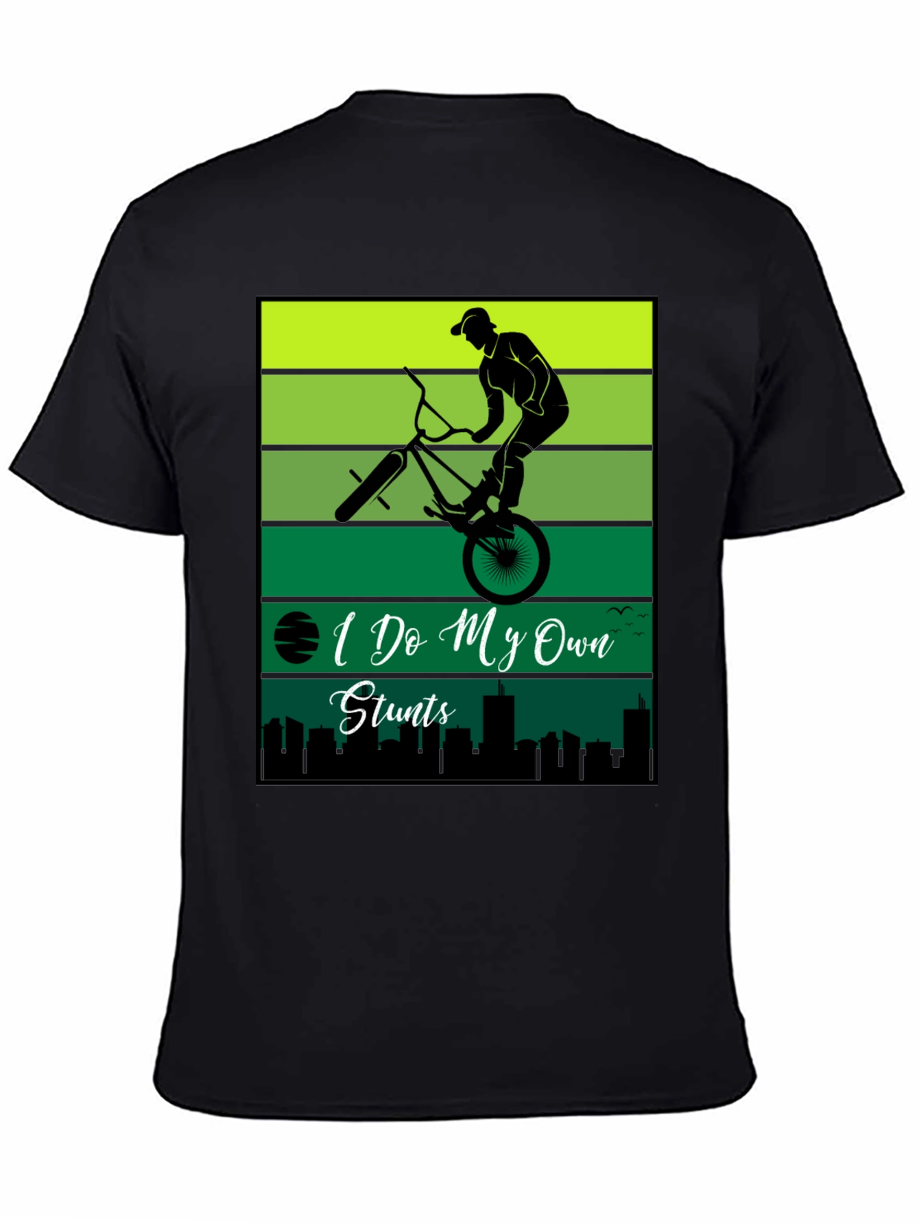 I Do My Own Stunts BMX T-Shirt