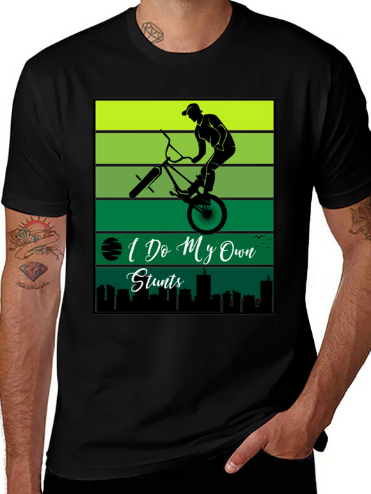 I Do My Own Stunts BMX T-Shirt