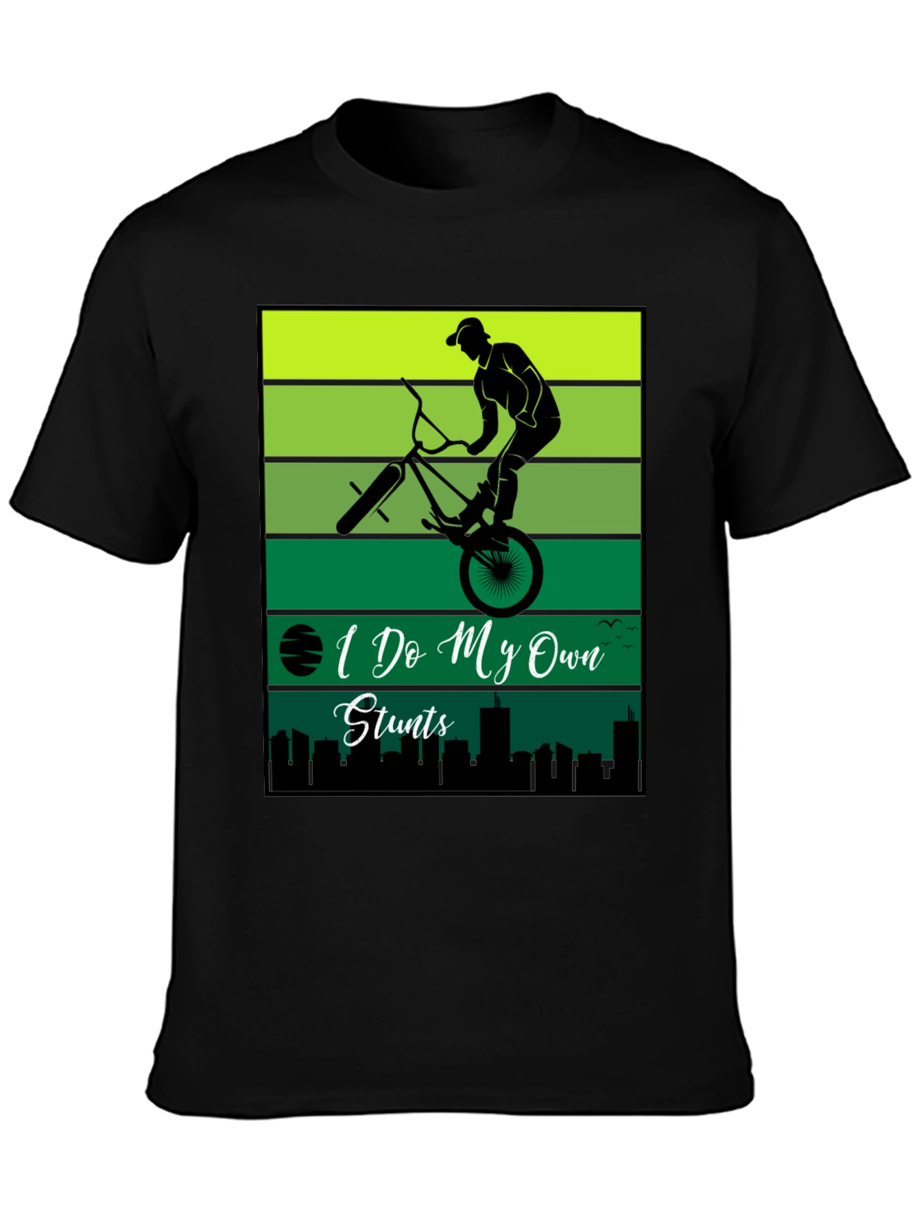 I Do My Own Stunts BMX T-Shirt