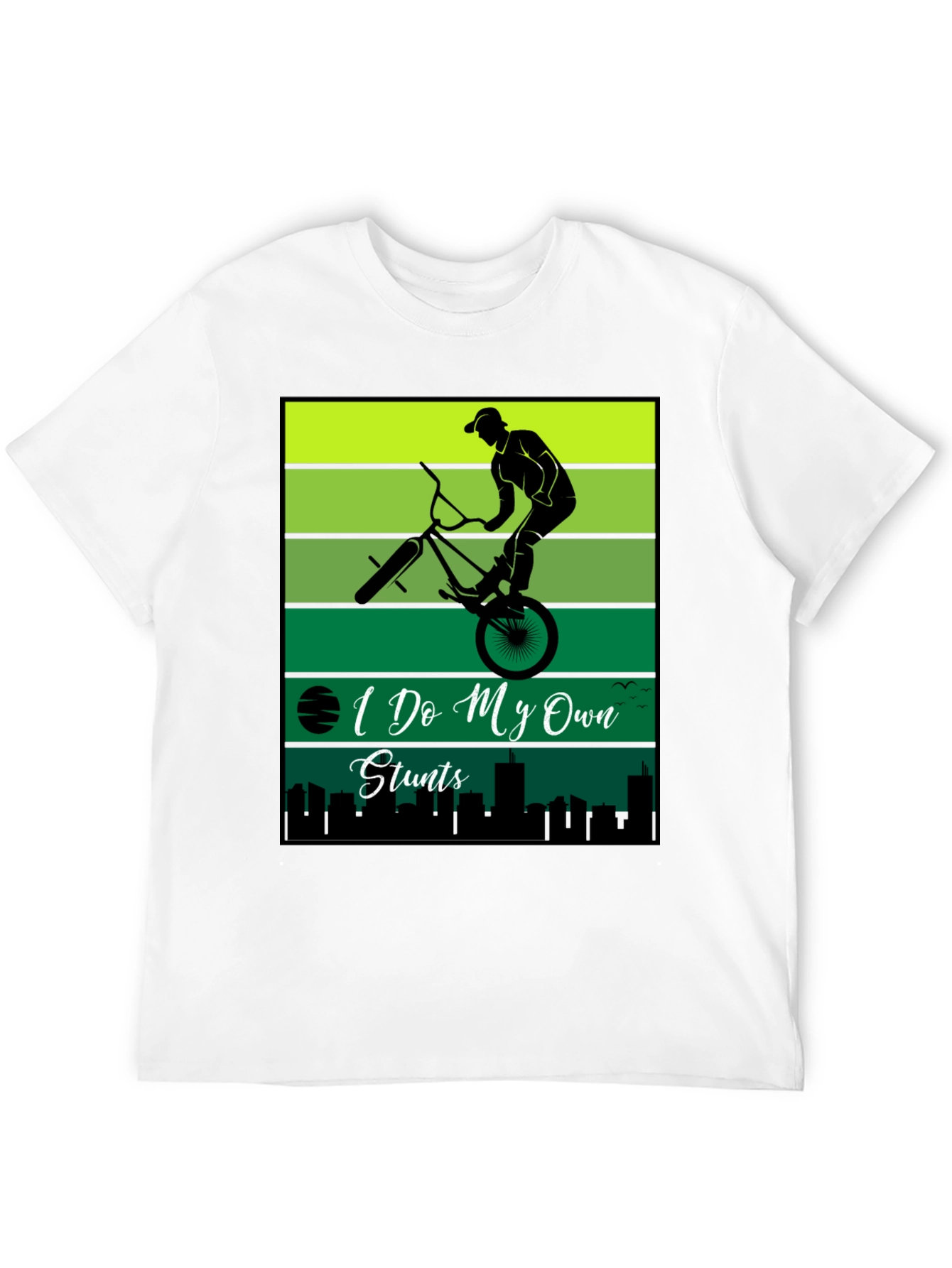 I Do My Own Stunts BMX T-Shirt