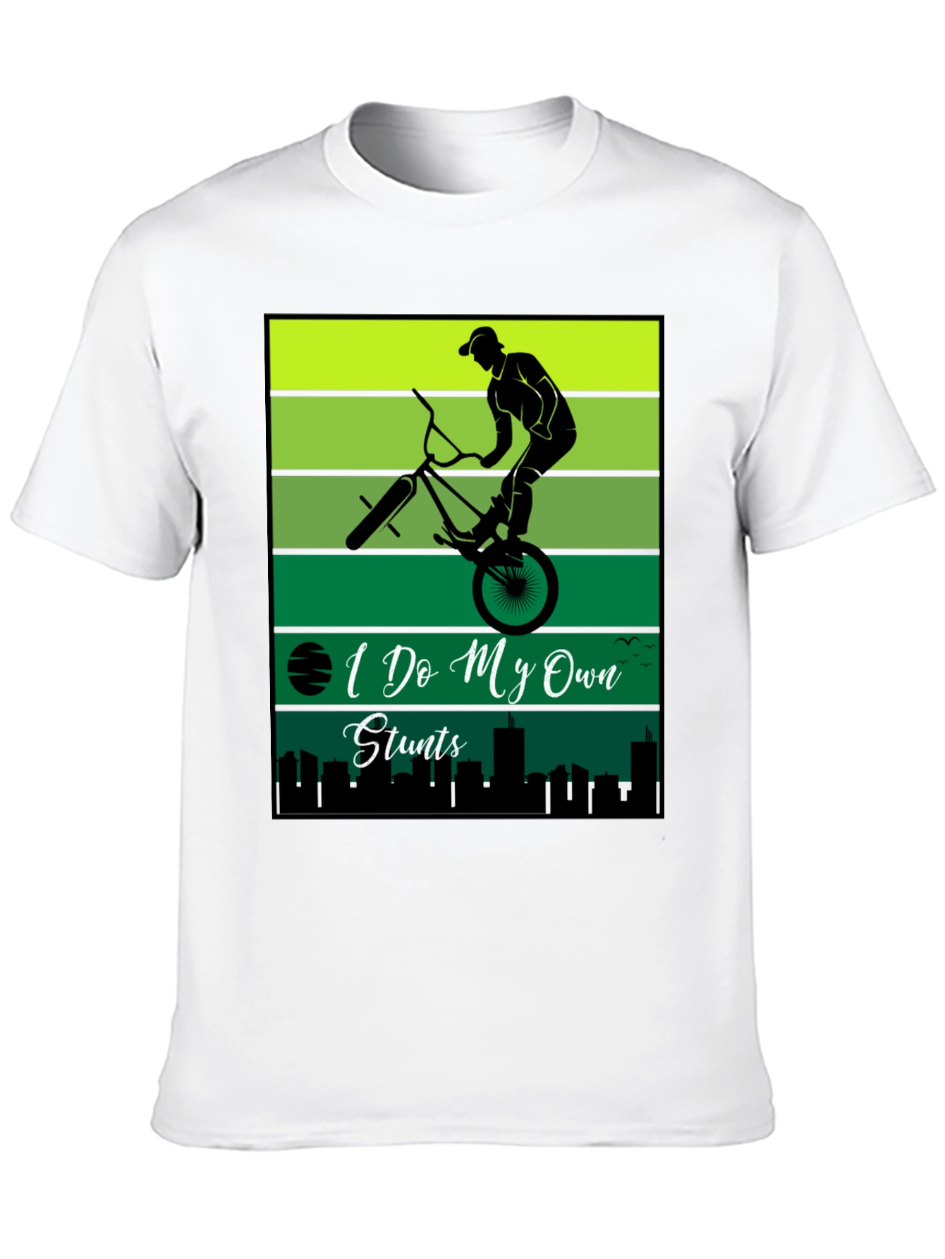 I Do My Own Stunts BMX T-Shirt