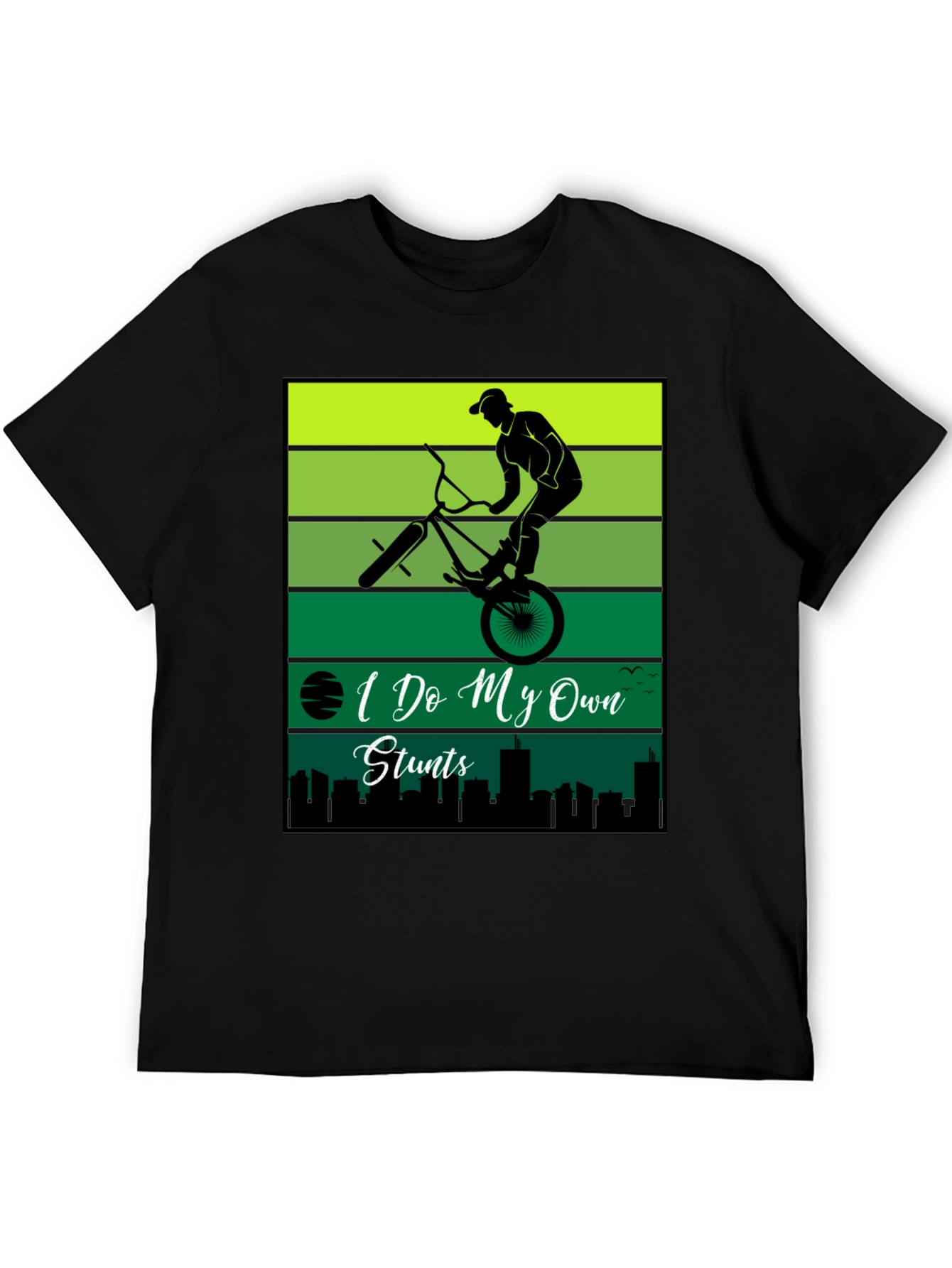 I Do My Own Stunts BMX T-Shirt