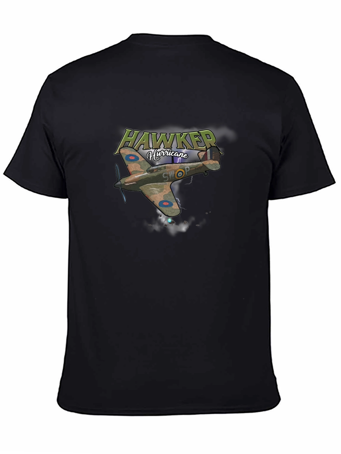 Hawker Hurricane Plane Graphic T-Shirt