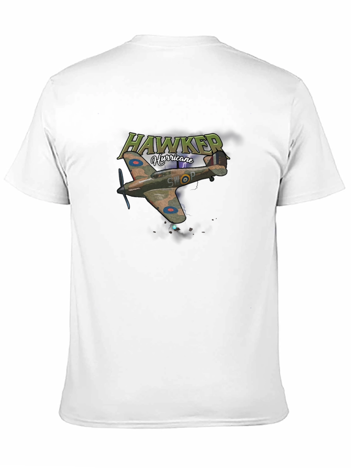Hawker Hurricane Plane Graphic T-Shirt