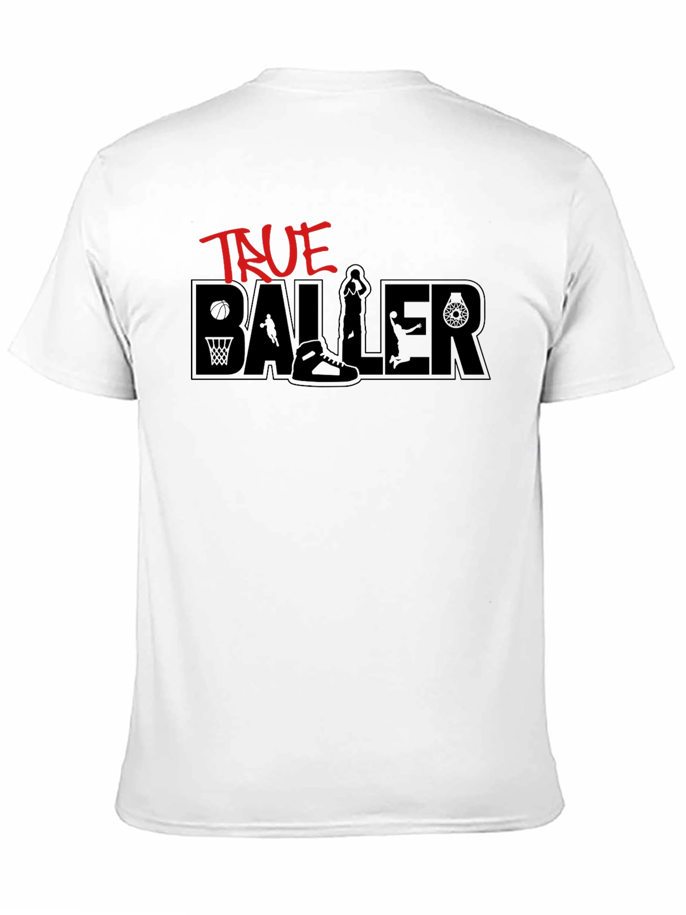 True Baller Graphic Tee - Black T-Shirt