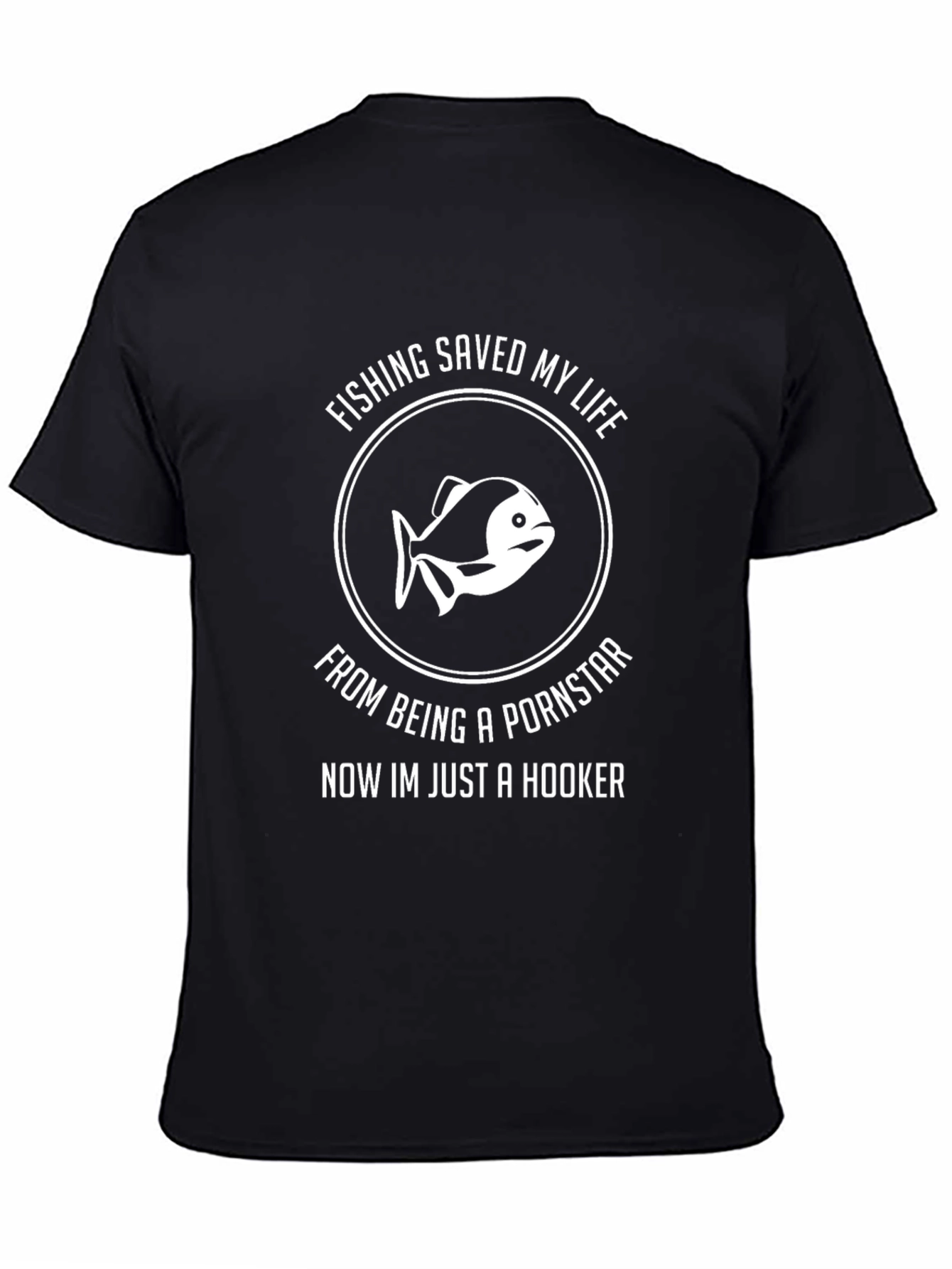 Fishing Saved My Life Funny T-Shirt