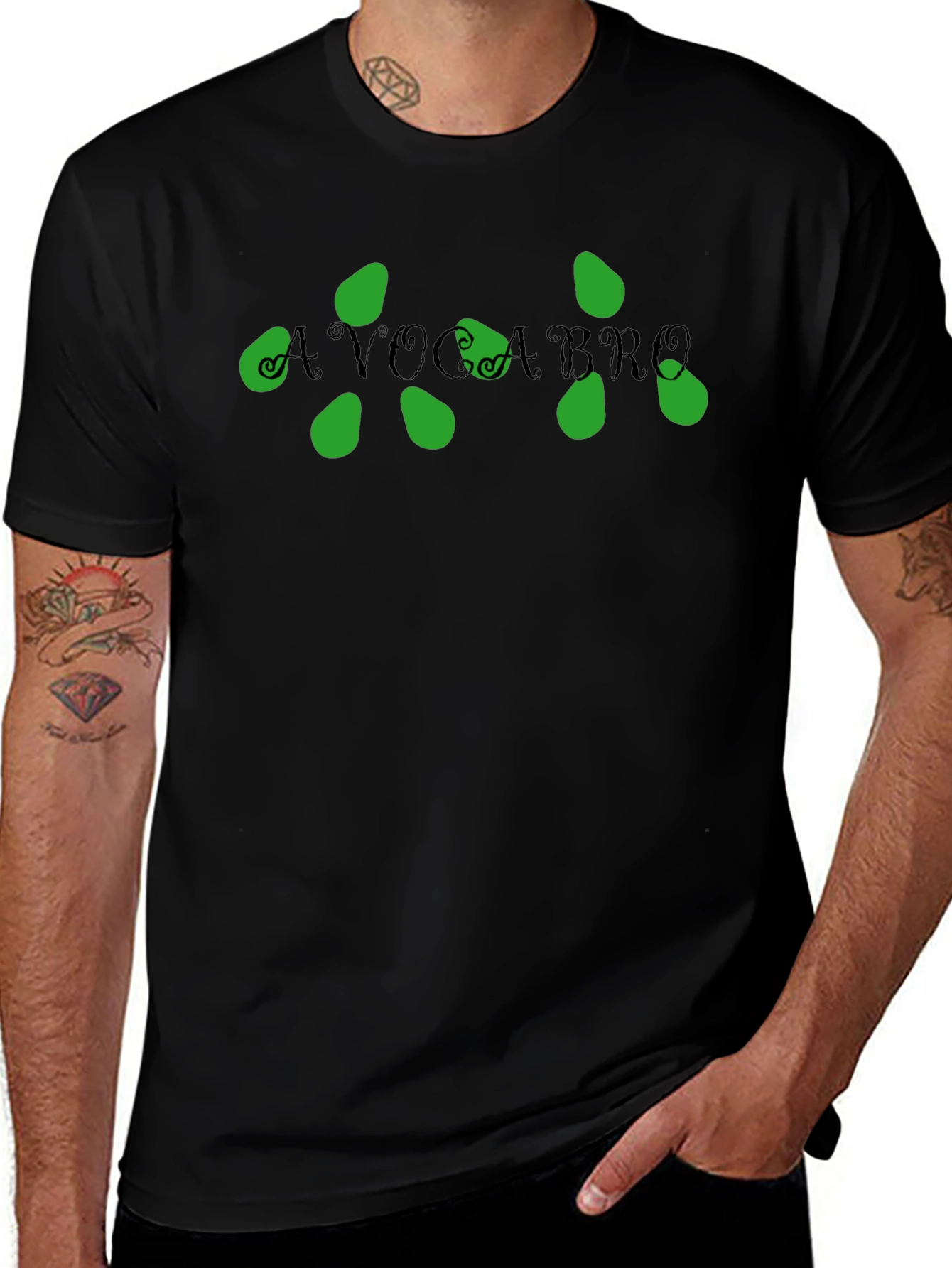 Avocabro Graphic Tee - Trendy Avocado Pun T-Shirt