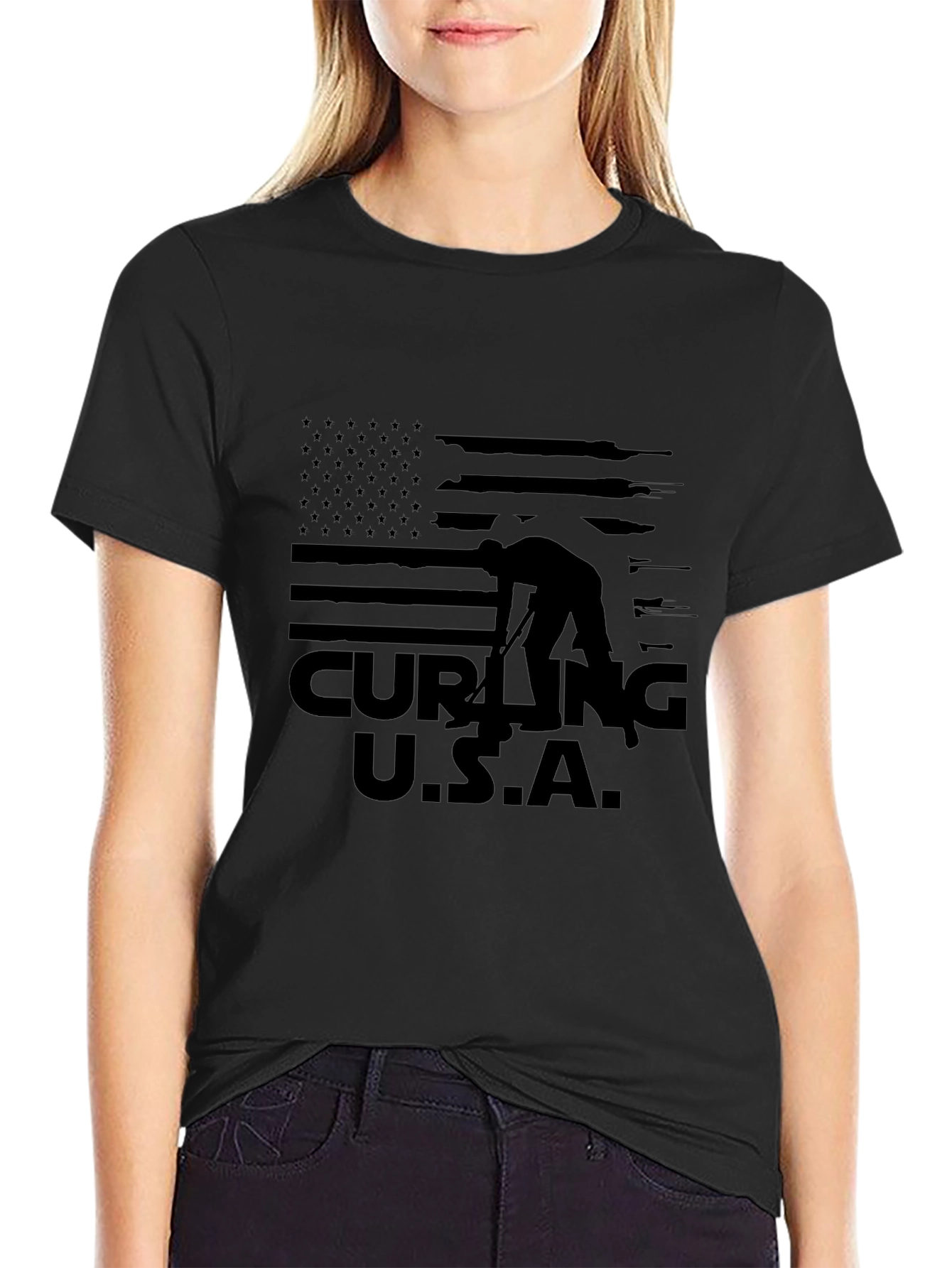 Curling USA T-Shirt