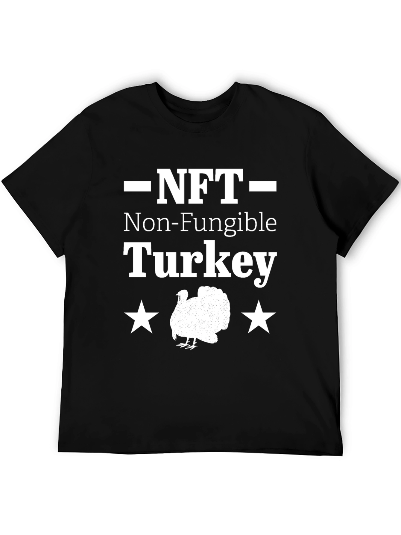 NFT Non-Fungible Turkey Graphic T-Shirt