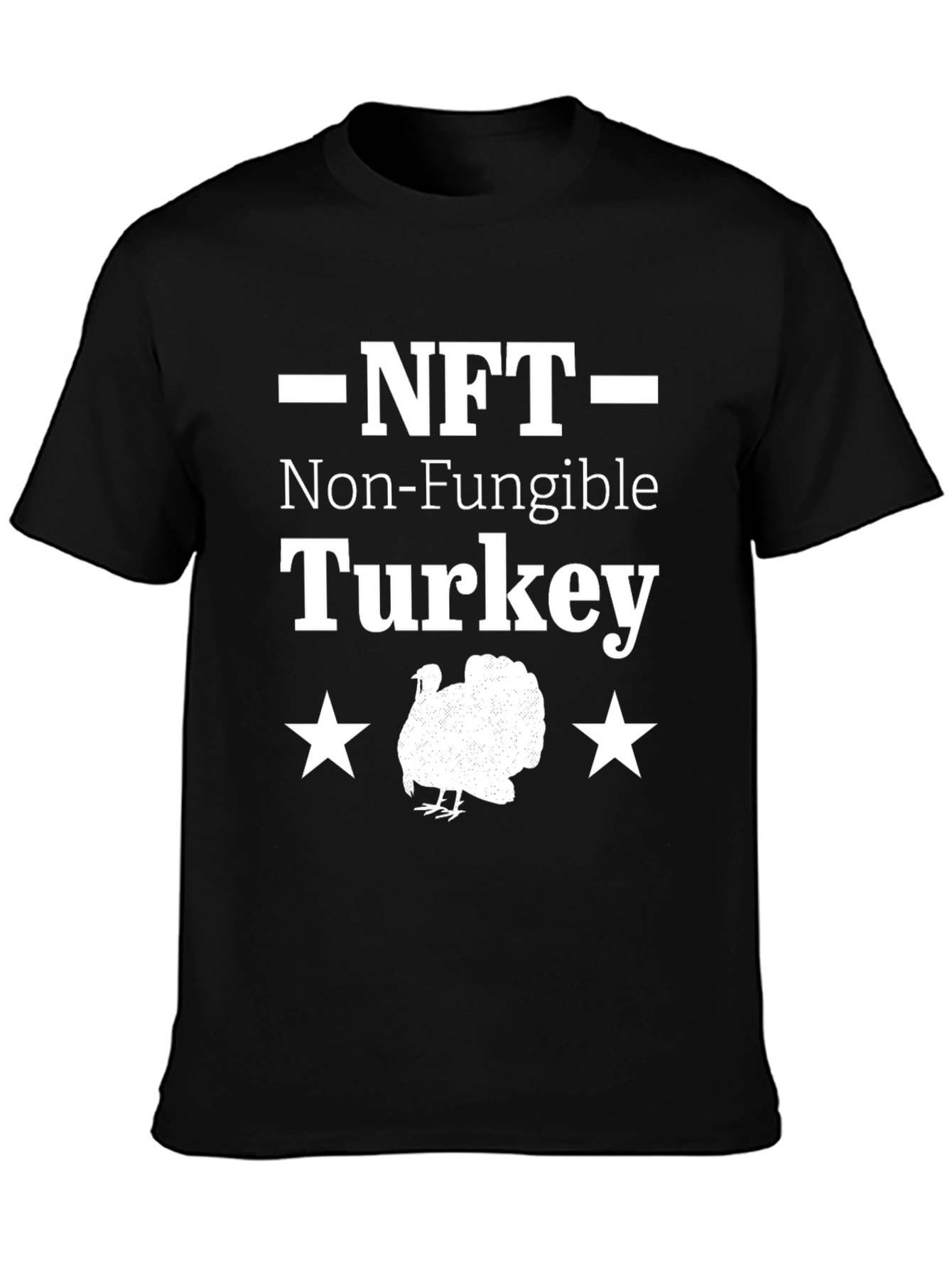 NFT Non-Fungible Turkey Graphic T-Shirt