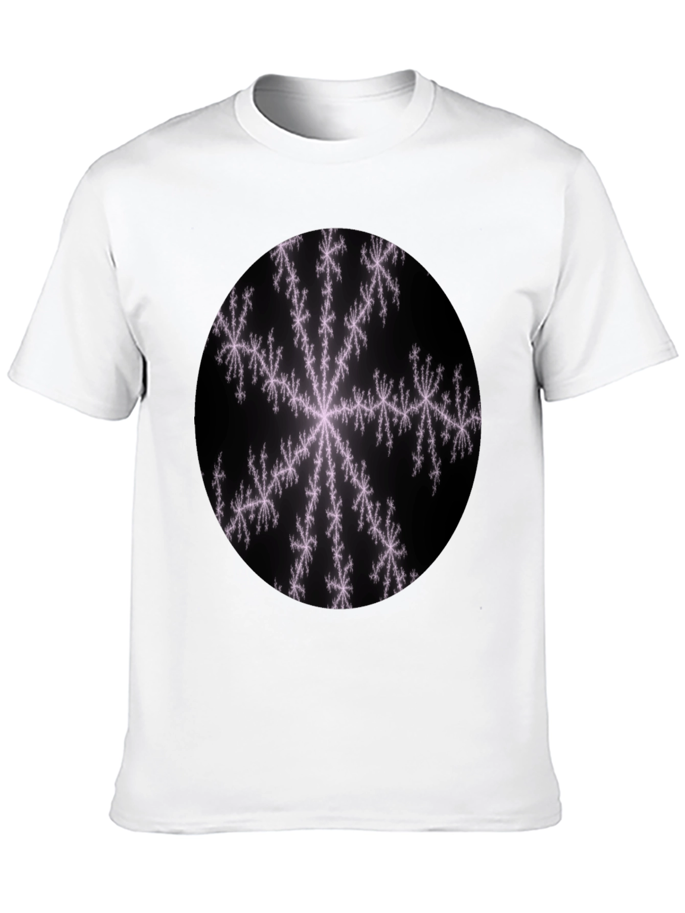 Fractal Snowflake Graphic Tee