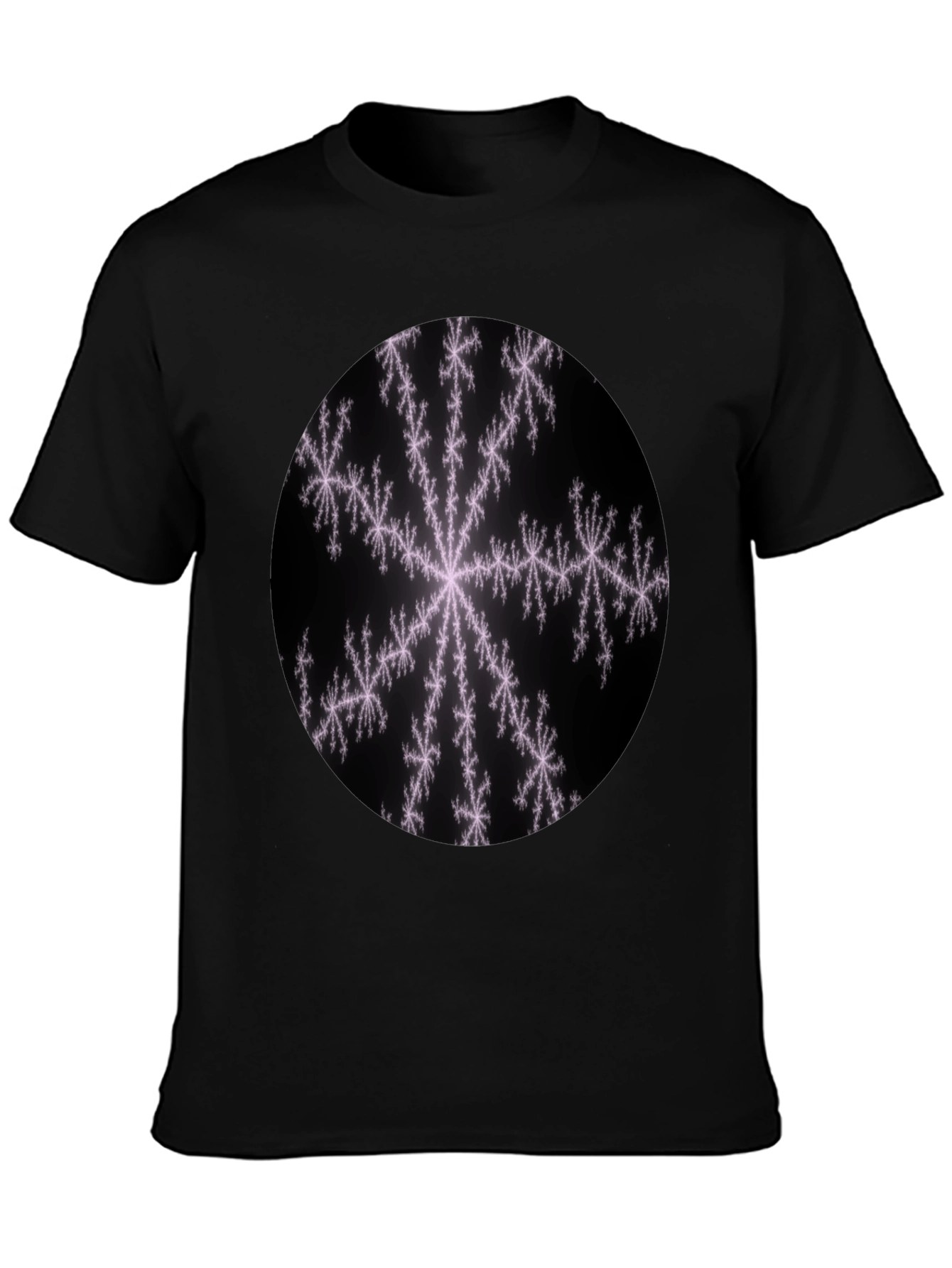 Fractal Snowflake Graphic Tee
