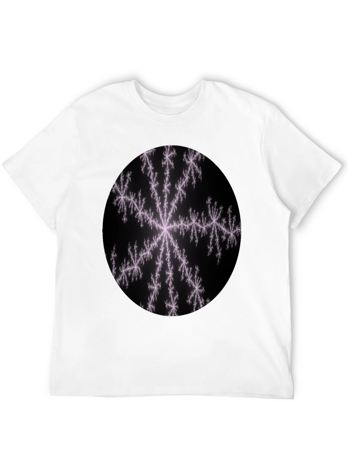 Fractal Snowflake Graphic Tee