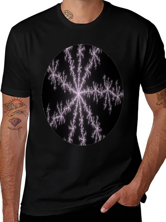 Fractal Snowflake Graphic Tee