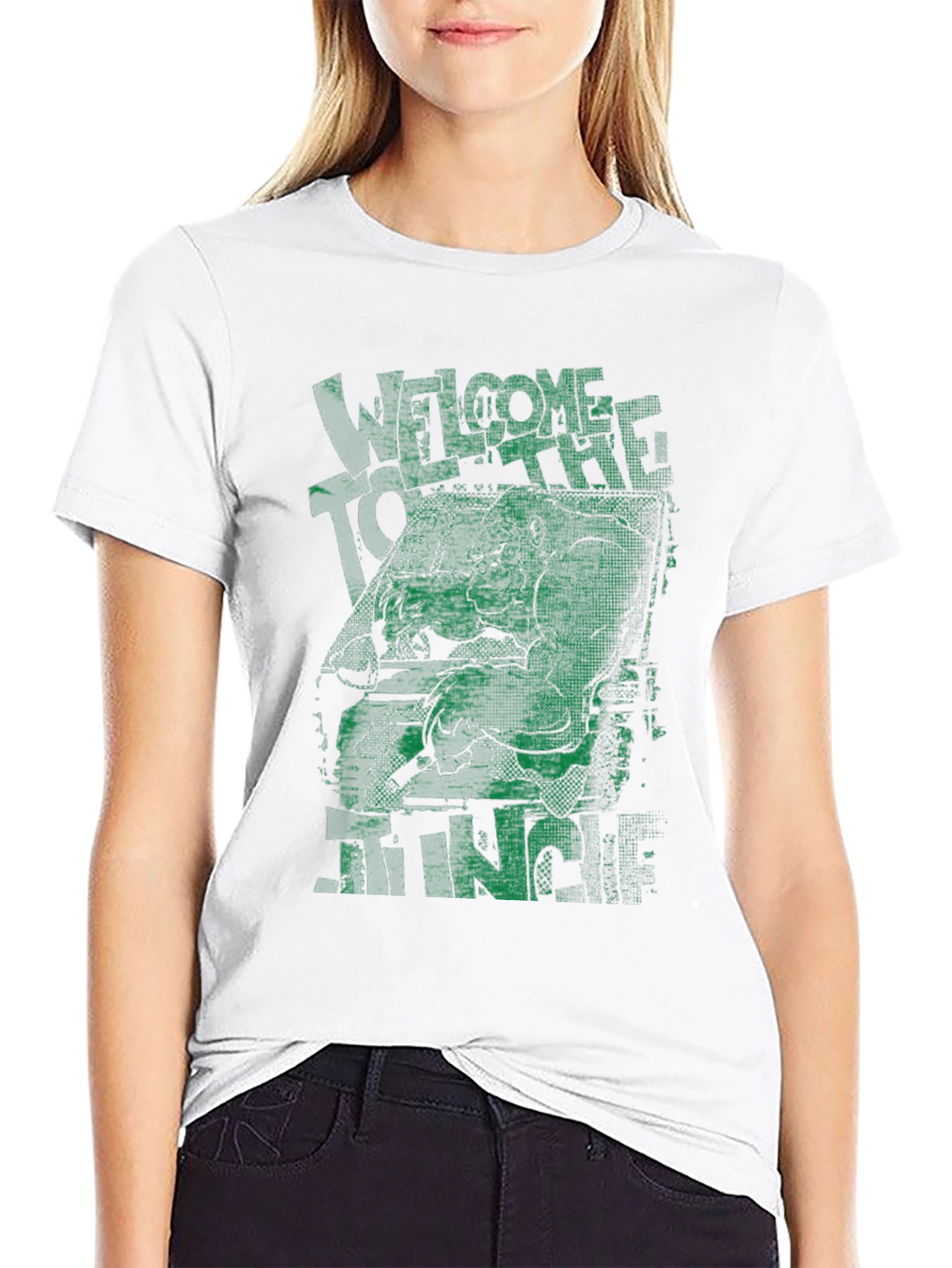 Welcome to the Jungle Graphic Tee - Black
