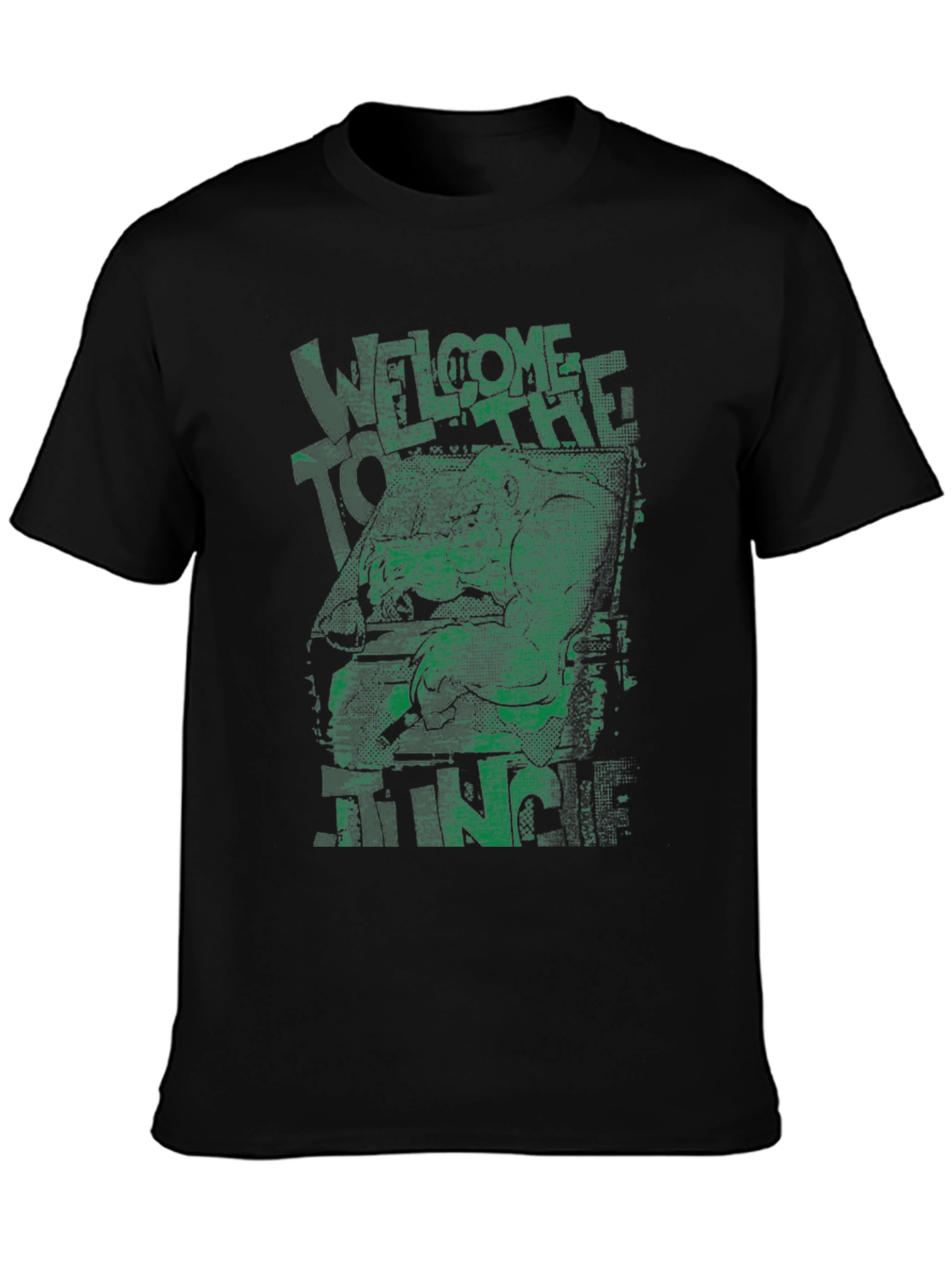 Welcome to the Jungle Graphic Tee - Black