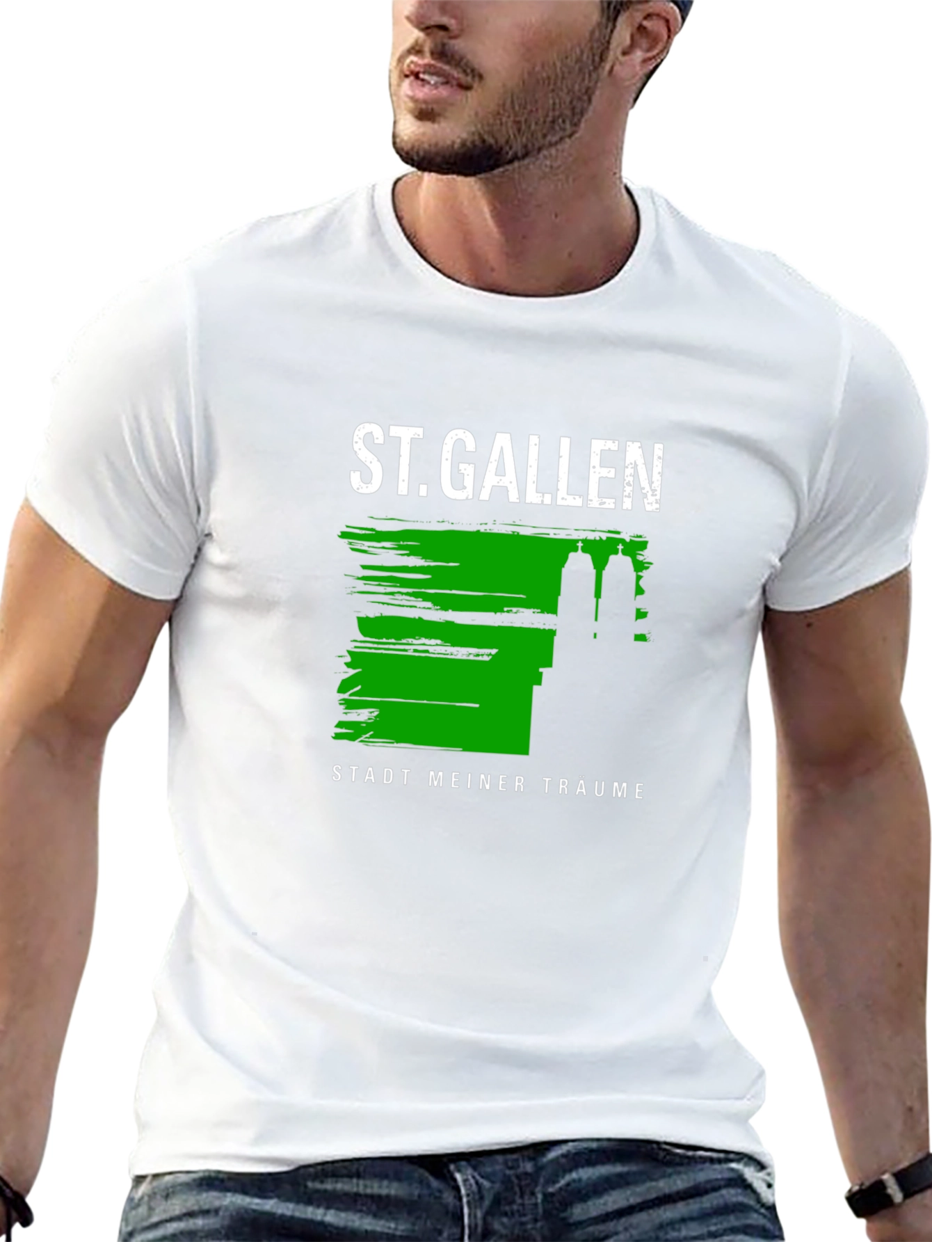 St. Gallen City of Dreams Black T-Shirt