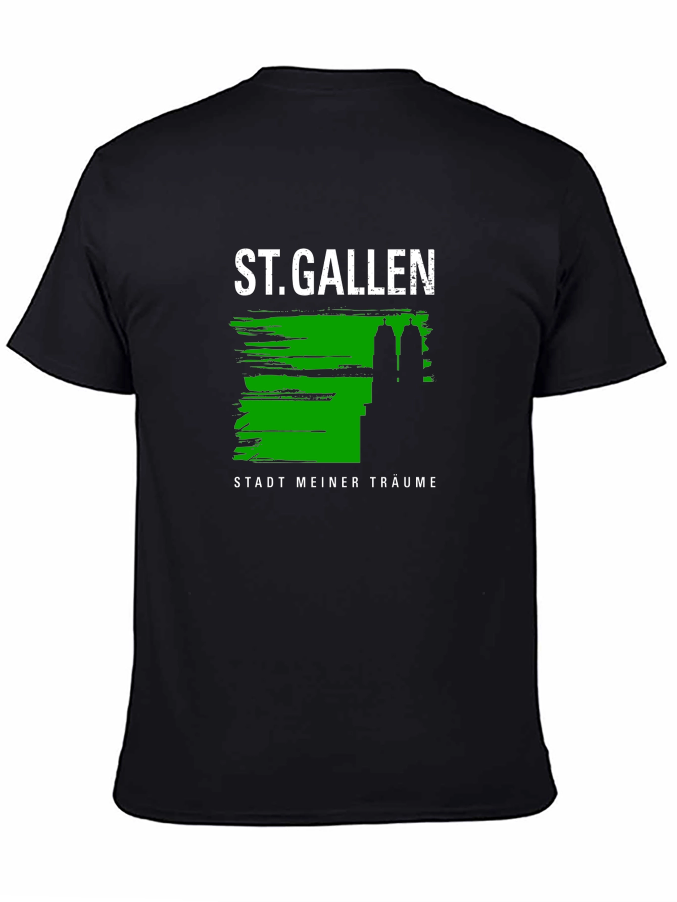 St. Gallen City of Dreams Black T-Shirt