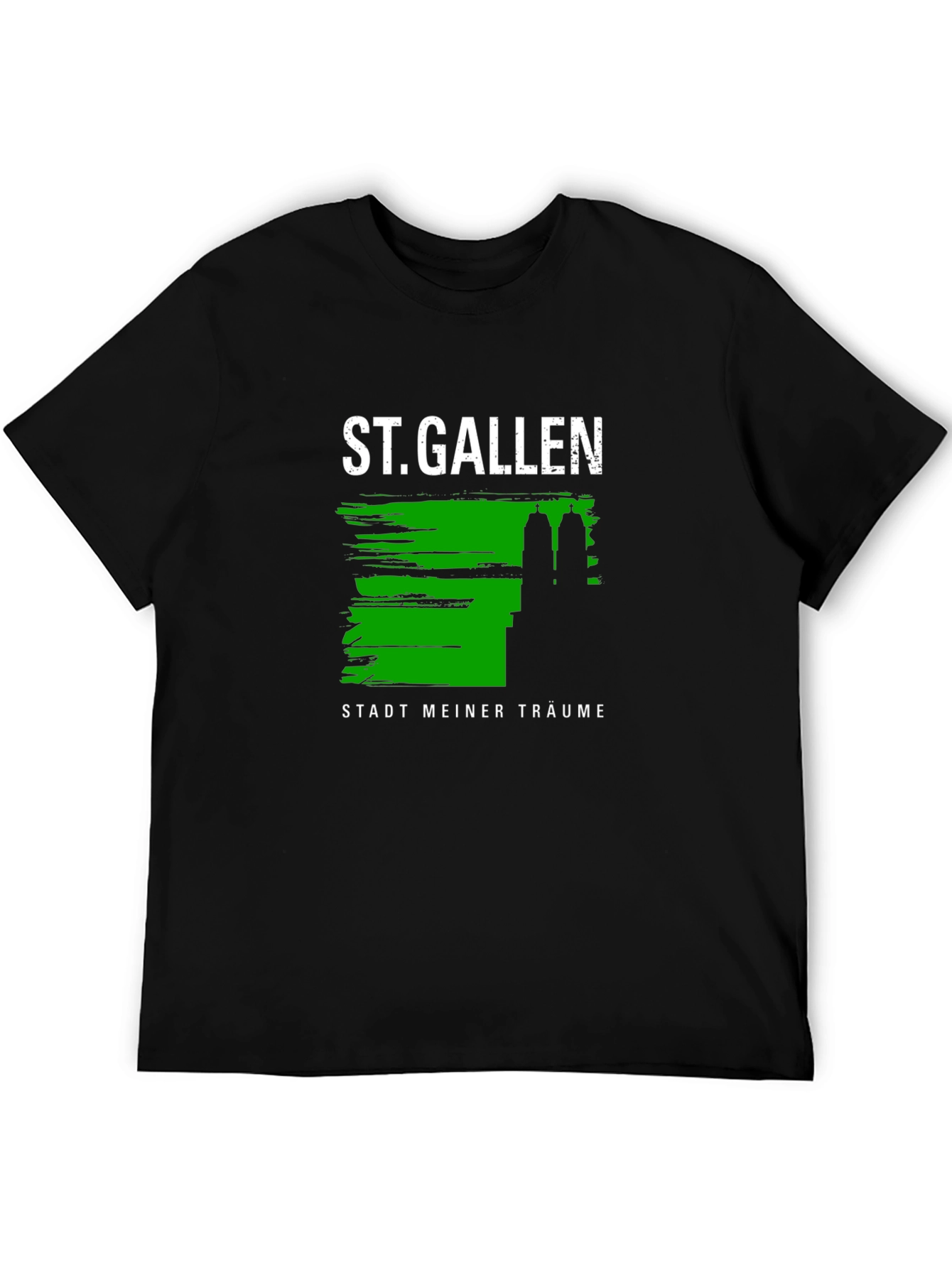 St. Gallen City of Dreams Black T-Shirt