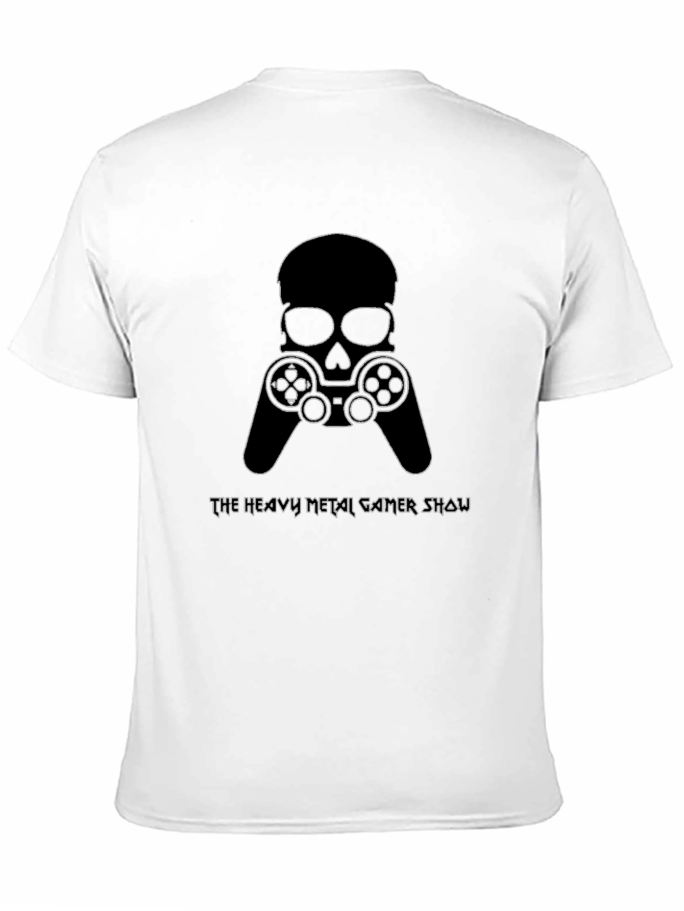Heavy Metal Gamer Show T-Shirt - Skull Controller Design