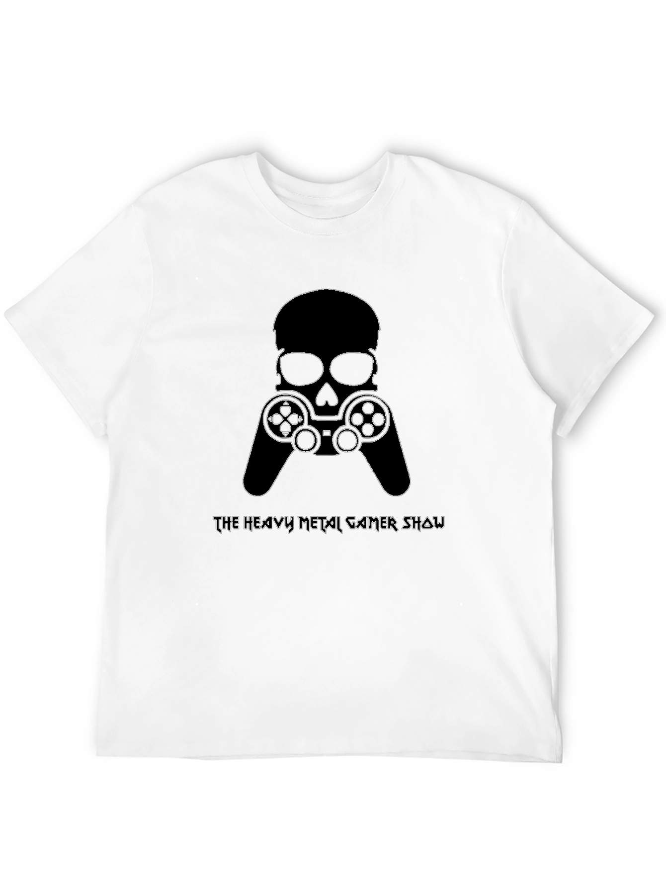 Heavy Metal Gamer Show T-Shirt - Skull Controller Design