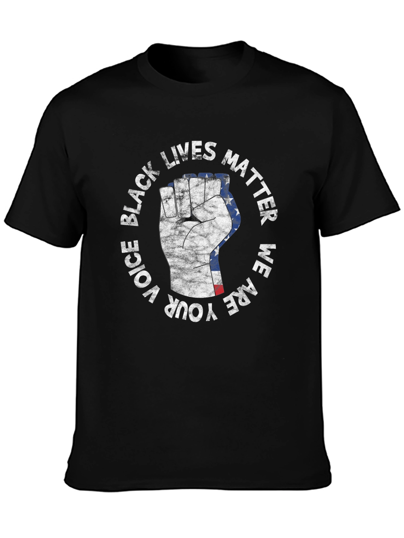 Black Lives Matter Fist T-Shirt - Voice Your Power