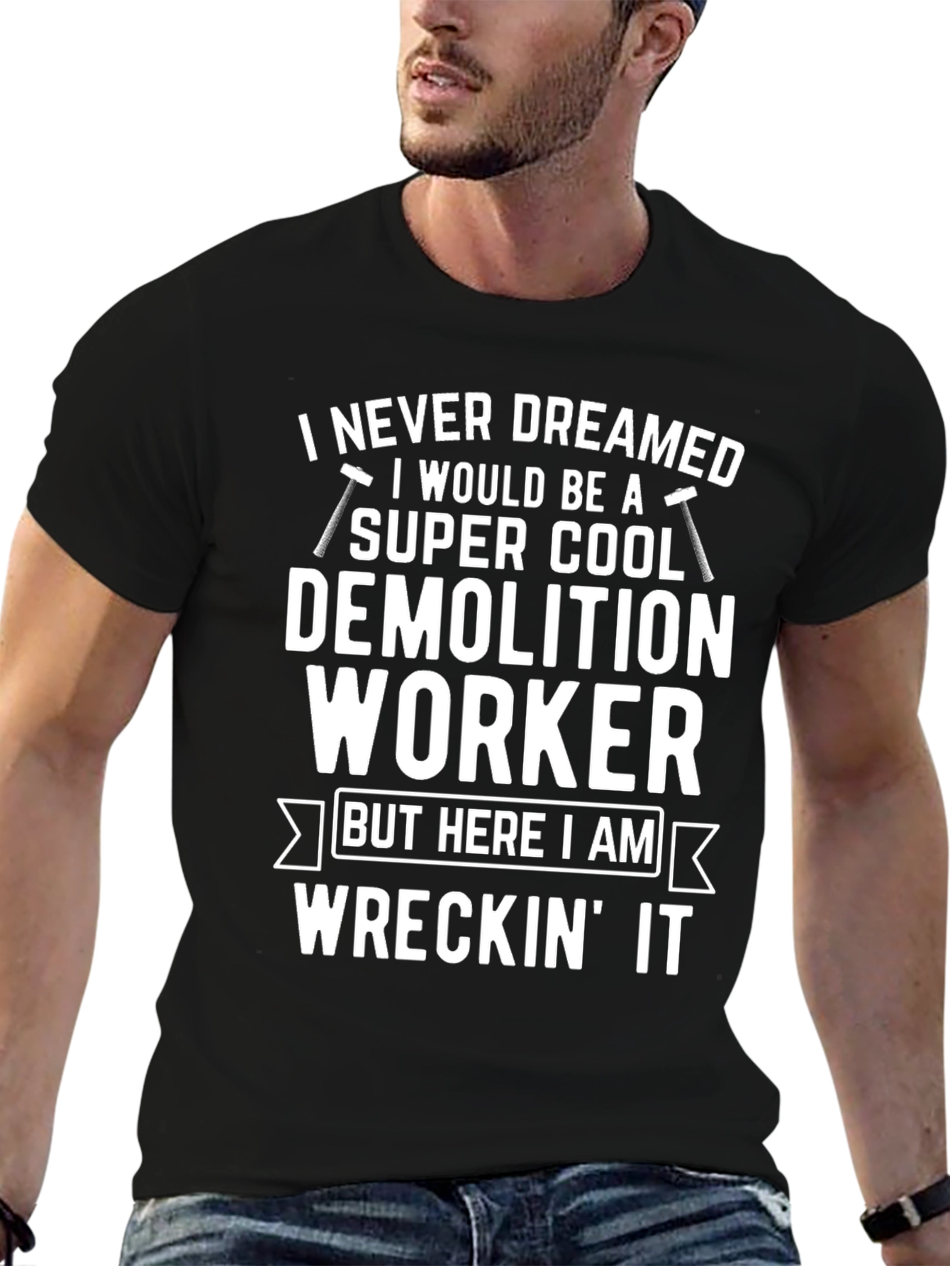 Cool Demolition Worker T-Shirt