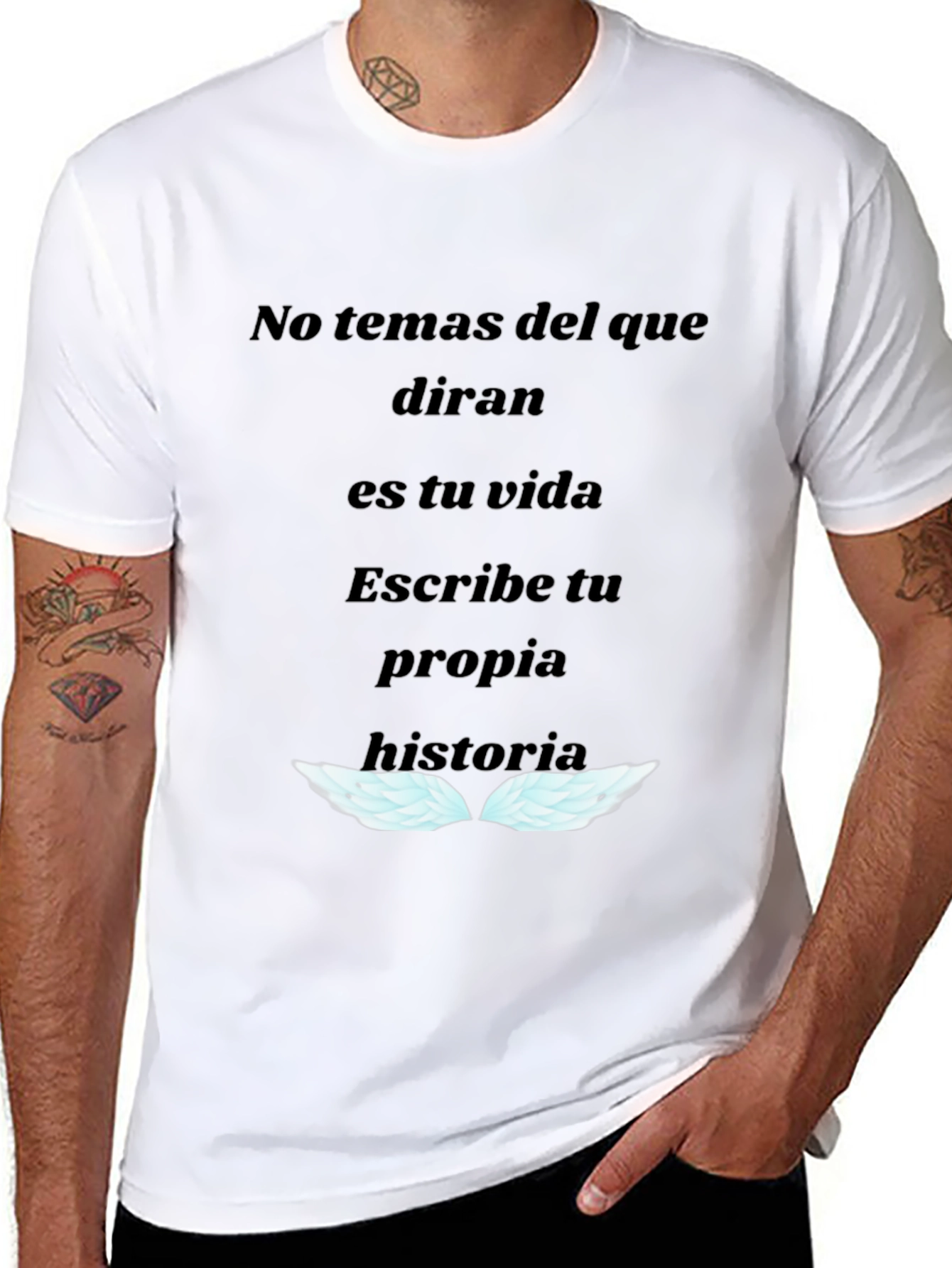 Inspirational Quote Tee - Write Your Own Story